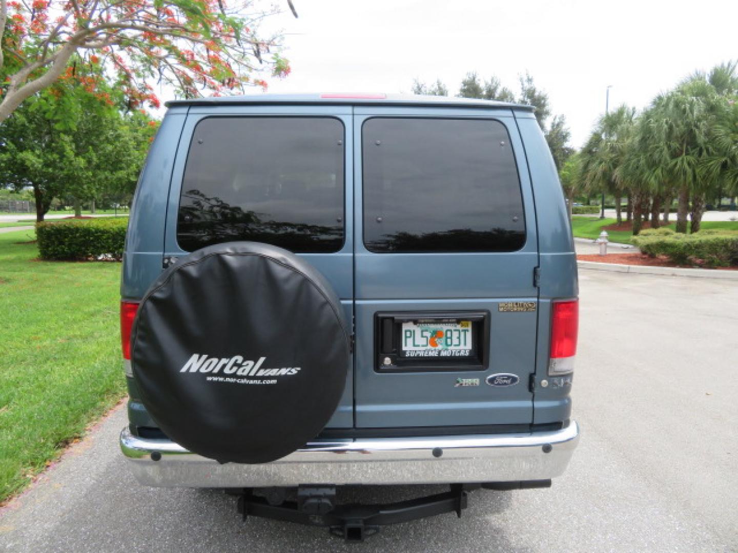 2014 Northsky Blue /Gray Ford E-Series Wagon E-150 XLT (1FMNE1BL1ED) with an 5.4L V8 SOHC 16V FFV engine, 4-Speed Automatic transmission, located at 4301 Oak Circle #19, Boca Raton, FL, 33431, (954) 561-2499, 26.388472, -80.084045 - You are looking at a Stunning 2014 Ford Econoline NorCal Max Handicap Wheelchair Conversion Van with 53K Original Miles, 9 Inch Fully Lowered Floor, Remote Control Power Side Entry Doors, Raised Side Entry Doors, Q Straint Tie Down System with Ratchet Straps, Quick Release Front Seats, VMI 600LB Sid - Photo#28