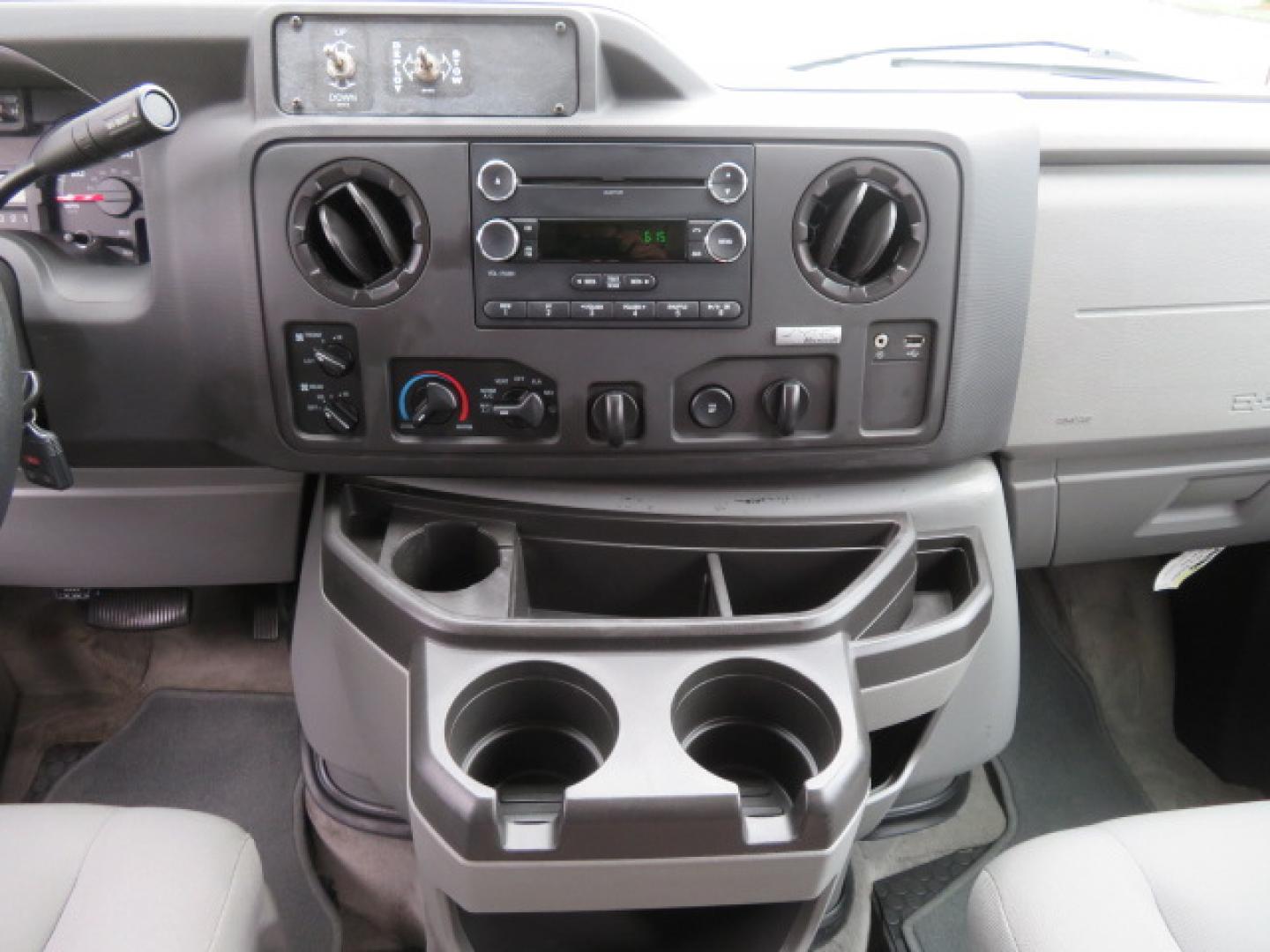 2014 Northsky Blue /Gray Ford E-Series Wagon E-150 XLT (1FMNE1BL1ED) with an 5.4L V8 SOHC 16V FFV engine, 4-Speed Automatic transmission, located at 4301 Oak Circle #19, Boca Raton, FL, 33431, (954) 561-2499, 26.388472, -80.084045 - You are looking at a Stunning 2014 Ford Econoline NorCal Max Handicap Wheelchair Conversion Van with 53K Original Miles, 9 Inch Fully Lowered Floor, Remote Control Power Side Entry Doors, Raised Side Entry Doors, Q Straint Tie Down System with Ratchet Straps, Quick Release Front Seats, VMI 600LB Sid - Photo#60