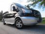 2017 Black /Gray Ford Transit 250 Van Med. Roof w/Sliding Pass. 148-in. WB (1FTYR2CGXHK) with an 3.5L V6 DOHC 24V engine, 6A transmission, located at 4301 Oak Circle #19, Boca Raton, FL, 33431, (954) 561-2499, 26.388472, -80.084045 - You are looking at a Gorgeous 2017 Ford Transit T250 Medium Roof Sherrod Handicap Wheelchair Conversion Van Fully Loaded With 32K Original Miles, Rear Entry Braunability Power Foldout Wheelchair Lift, Q Lock QLK150 Docking System for the wheelchair, Beautiful Gray Leather Interior, Rear Entertainmen - Photo#3