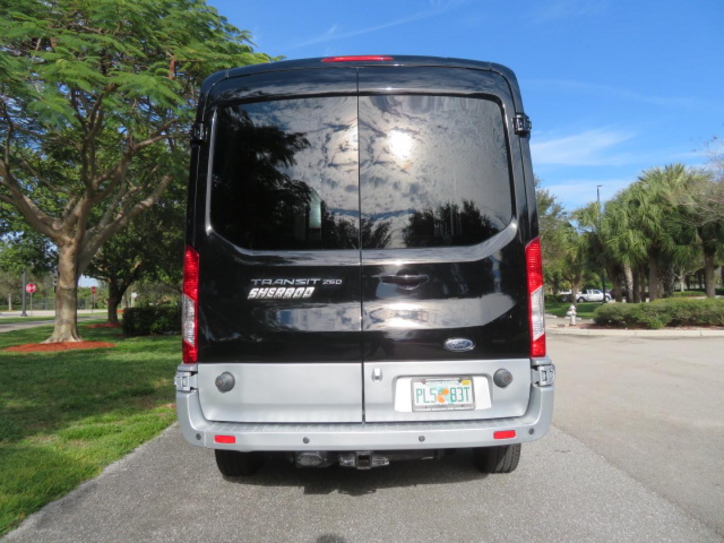2017 Black /Gray Ford Transit 250 Van Med. Roof w/Sliding Pass. 148-in. WB (1FTYR2CGXHK) with an 3.5L V6 DOHC 24V engine, 6A transmission, located at 4301 Oak Circle #19, Boca Raton, FL, 33431, (954) 561-2499, 26.388472, -80.084045 - You are looking at a Gorgeous 2017 Ford Transit T250 Medium Roof Sherrod Handicap Wheelchair Conversion Van Fully Loaded With 32K Original Miles, Rear Entry Braunability Power Foldout Wheelchair Lift, Q Lock QLK150 Docking System for the wheelchair, Beautiful Gray Leather Interior, Rear Entertainmen - Photo#24