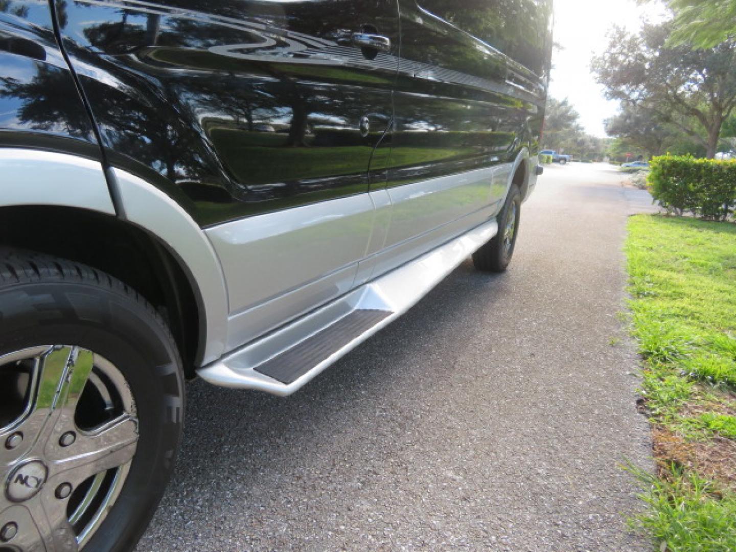 2017 Black /Gray Ford Transit 250 Van Med. Roof w/Sliding Pass. 148-in. WB (1FTYR2CGXHK) with an 3.5L V6 DOHC 24V engine, 6A transmission, located at 4301 Oak Circle #19, Boca Raton, FL, 33431, (954) 561-2499, 26.388472, -80.084045 - You are looking at a Gorgeous 2017 Ford Transit T250 Medium Roof Sherrod Handicap Wheelchair Conversion Van Fully Loaded With 32K Original Miles, Rear Entry Braunability Power Foldout Wheelchair Lift, Q Lock QLK150 Docking System for the wheelchair, Beautiful Gray Leather Interior, Rear Entertainmen - Photo#31