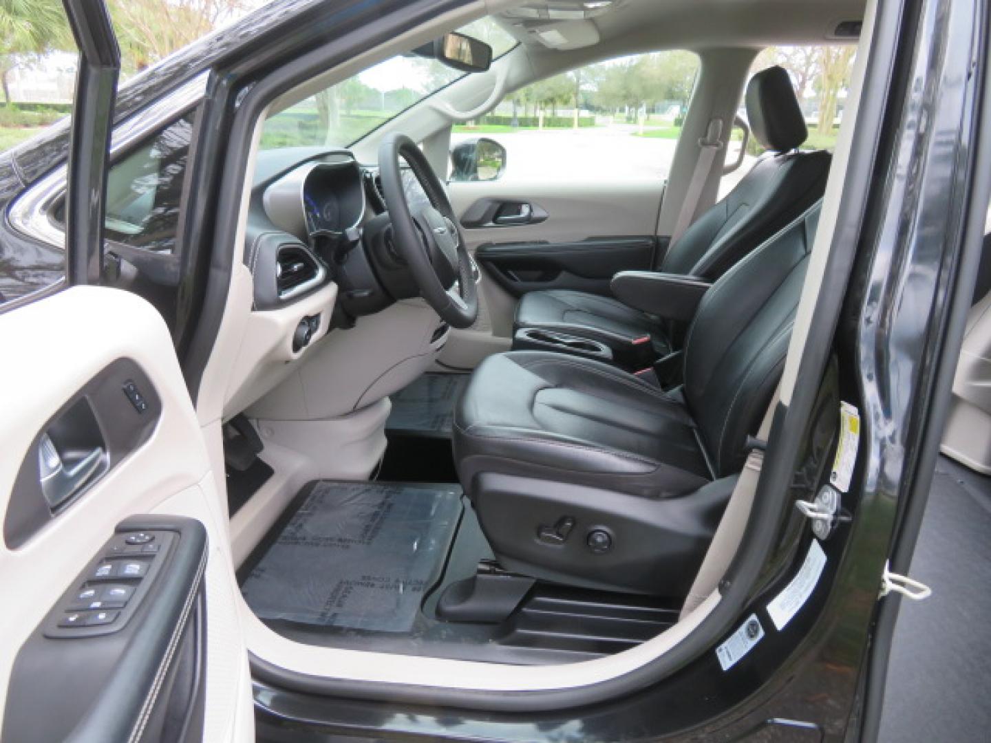 2022 Black /Black Chrysler Pacifica Touring-L (2C4RC1BG5NR) with an 3.6L V6 DOHC 24V engine, 9A transmission, located at 4301 Oak Circle #19, Boca Raton, FL, 33431, (954) 561-2499, 26.388472, -80.084045 - You are looking at a Gorgeous 2022 Chrysler Pacifica Touring L Braunability Power In Floor XI Conversion Handicap Wheelchair Conversion Van with only 9200 Miles and fully loaded with the following options: passenger Side Q Lock System, Q Straint Tie Down System, Adaptive Cruise Control with Stop and - Photo#66