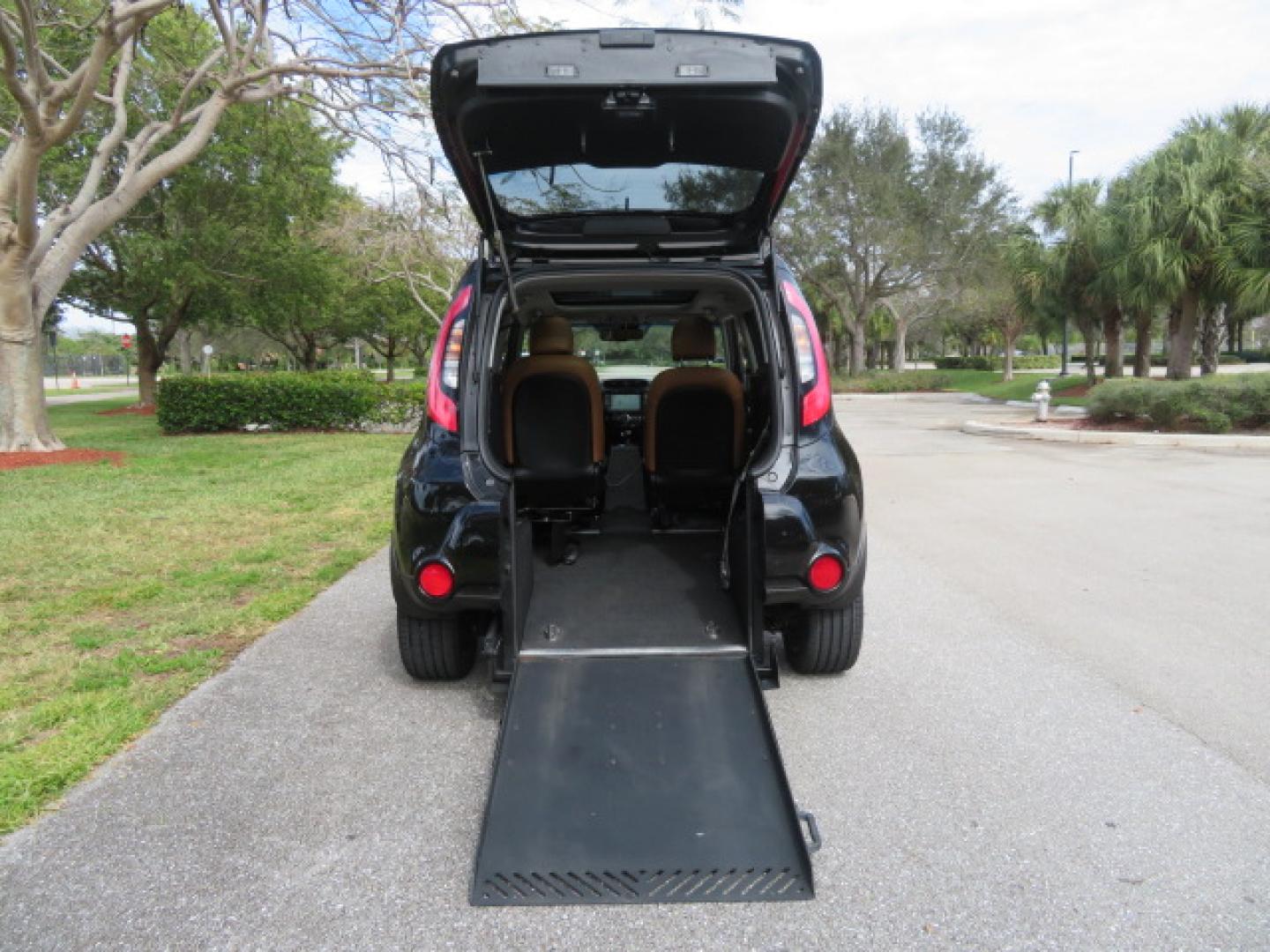 2016 Black Kia Soul ! (KNDJX3A51G7) with an 2.0L L4 DOHC 16V engine, 6A transmission, located at 4301 Oak Circle #19, Boca Raton, FL, 33431, (954) 561-2499, 26.388472, -80.084045 - You are looking at a Gorgeous 2016 Kia Soul Premium Freedom Motors Handicap Wheelchair Conversion Power Rear Entry Conversion with Transfer Seat and 44K Original Miles. This KIA is fully loaded with just about every option including: Power Rear Entry Ramp System, Driver's Transfer Seat, Tie Down Sys - Photo#46