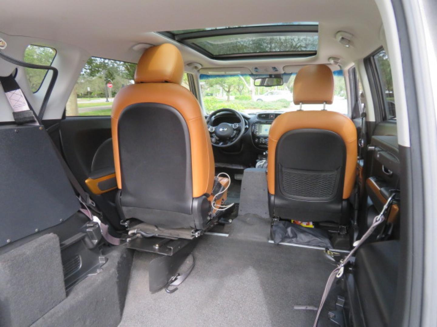 2016 Black Kia Soul ! (KNDJX3A51G7) with an 2.0L L4 DOHC 16V engine, 6A transmission, located at 4301 Oak Circle #19, Boca Raton, FL, 33431, (954) 561-2499, 26.388472, -80.084045 - You are looking at a Gorgeous 2016 Kia Soul Premium Freedom Motors Handicap Wheelchair Conversion Power Rear Entry Conversion with Transfer Seat and 44K Original Miles. This KIA is fully loaded with just about every option including: Power Rear Entry Ramp System, Driver's Transfer Seat, Tie Down Sys - Photo#60