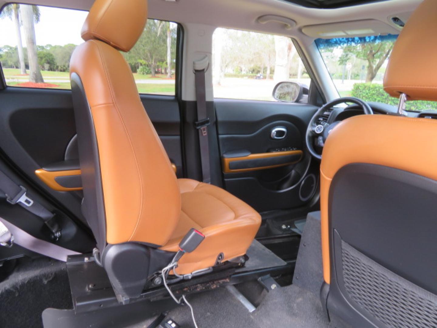 2016 Black Kia Soul ! (KNDJX3A51G7) with an 2.0L L4 DOHC 16V engine, 6A transmission, located at 4301 Oak Circle #19, Boca Raton, FL, 33431, (954) 561-2499, 26.388472, -80.084045 - You are looking at a Gorgeous 2016 Kia Soul Premium Freedom Motors Handicap Wheelchair Conversion Power Rear Entry Conversion with Transfer Seat and 44K Original Miles. This KIA is fully loaded with just about every option including: Power Rear Entry Ramp System, Driver's Transfer Seat, Tie Down Sys - Photo#62