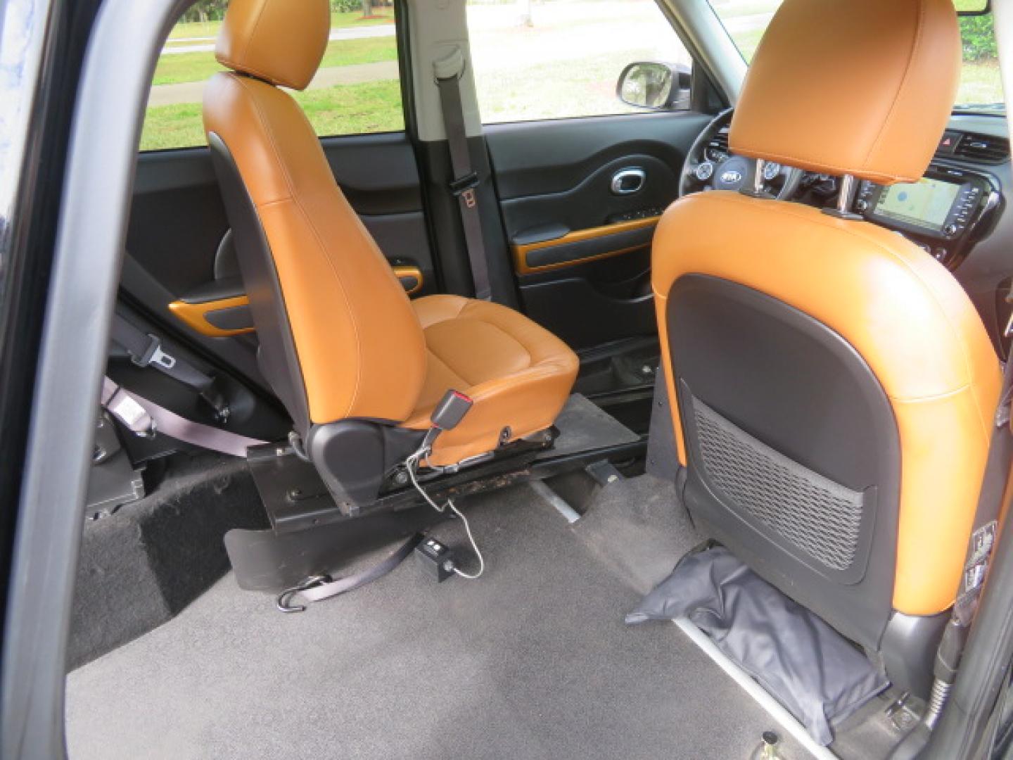 2016 Black Kia Soul ! (KNDJX3A51G7) with an 2.0L L4 DOHC 16V engine, 6A transmission, located at 4301 Oak Circle #19, Boca Raton, FL, 33431, (954) 561-2499, 26.388472, -80.084045 - You are looking at a Gorgeous 2016 Kia Soul Premium Freedom Motors Handicap Wheelchair Conversion Power Rear Entry Conversion with Transfer Seat and 44K Original Miles. This KIA is fully loaded with just about every option including: Power Rear Entry Ramp System, Driver's Transfer Seat, Tie Down Sys - Photo#63