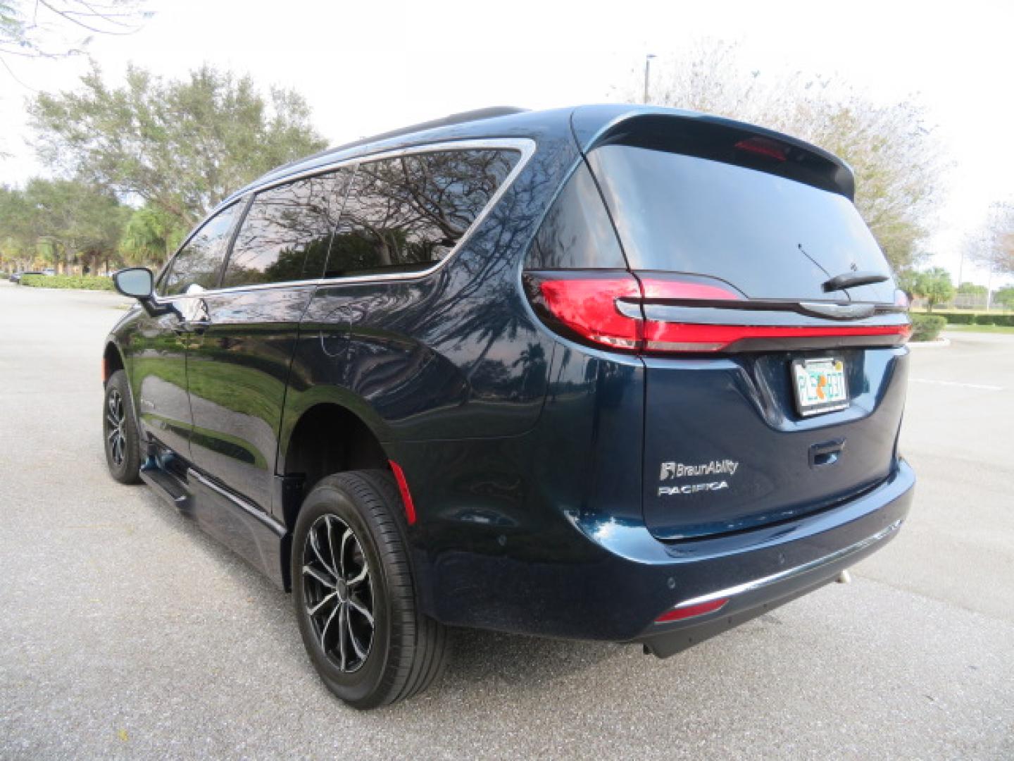 2023 Dark Blue /Black Chrysler Pacifica Touring-L (2C4RC1BG4PR) with an 3.6L V6 DOHC 24V engine, 9A transmission, located at 4301 Oak Circle #19, Boca Raton, FL, 33431, (954) 561-2499, 26.388472, -80.084045 - You are looking at a Gorgeous Blue Fathom Pearl 2023 Chrysler Pacifica Touring L Braunability Power Foldout XT Conversion Handicap Wheelchair Conversion Van with 5K Miles, Driver's Transfer Seat, and fully loaded with the following options: Adaptive Cruise Control with Stop and Go Blind–Spot, and - Photo#14