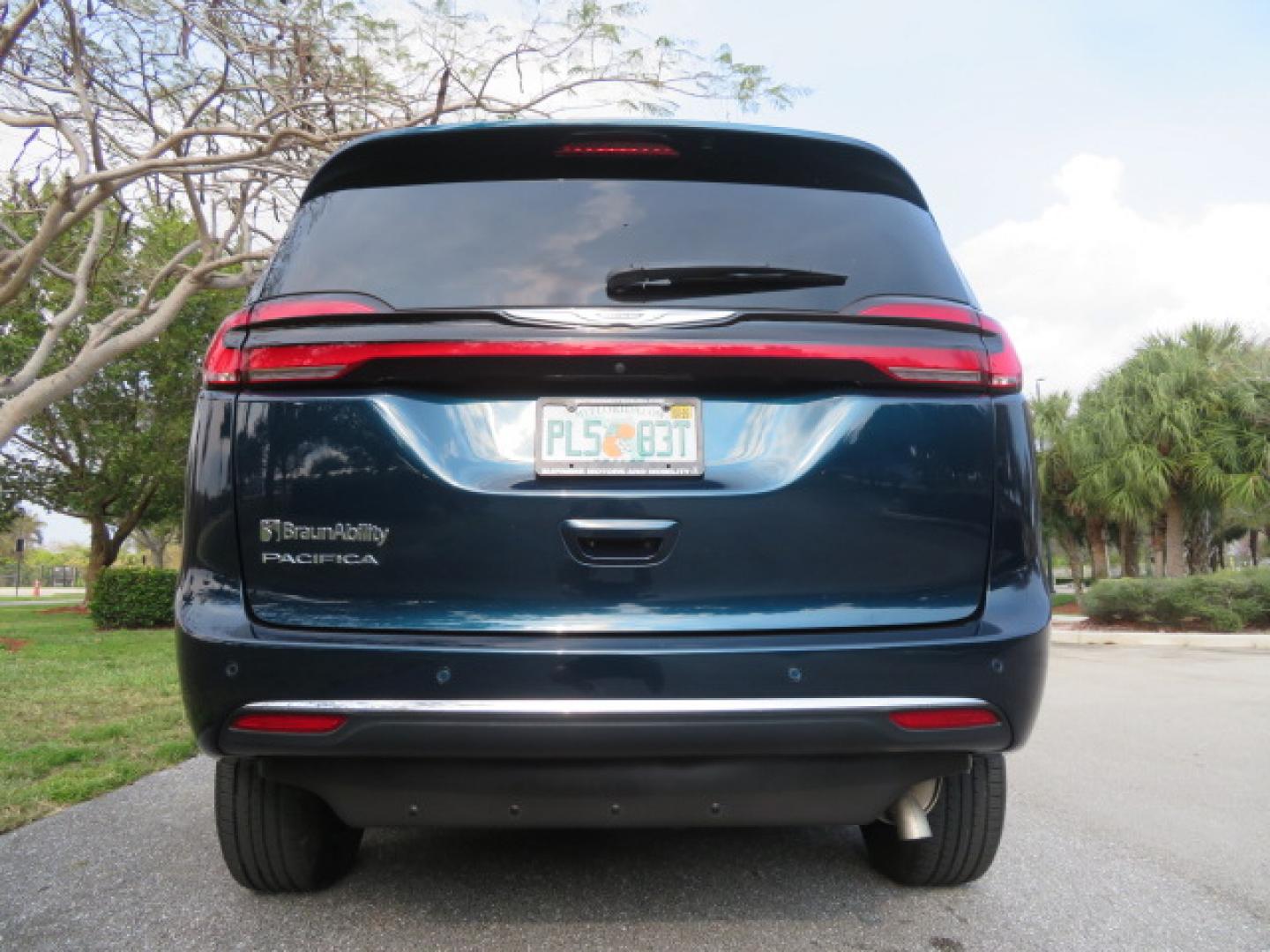2023 Dark Blue /Black Chrysler Pacifica Touring-L (2C4RC1BG4PR) with an 3.6L V6 DOHC 24V engine, 9A transmission, located at 4301 Oak Circle #19, Boca Raton, FL, 33431, (954) 561-2499, 26.388472, -80.084045 - You are looking at a Gorgeous Blue Fathom Pearl 2023 Chrysler Pacifica Touring L Braunability Power Foldout XT Conversion Handicap Wheelchair Conversion Van with 5K Miles, Driver's Transfer Seat, and fully loaded with the following options: Adaptive Cruise Control with Stop and Go Blind–Spot, and - Photo#15