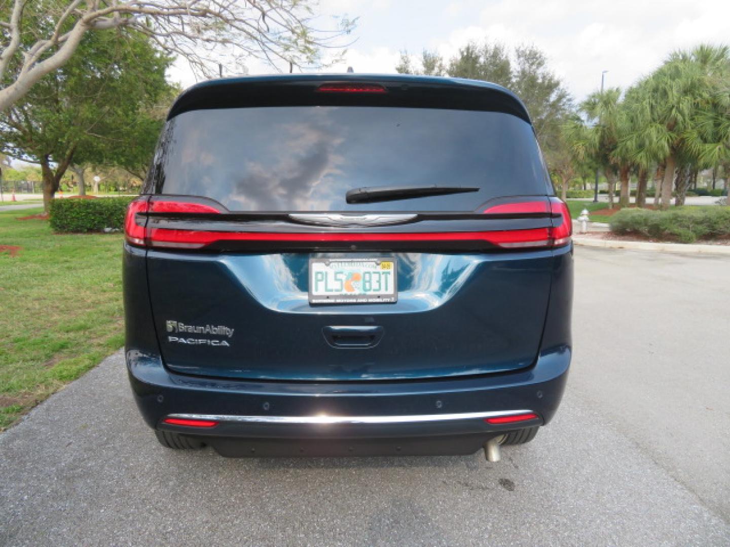 2023 Dark Blue /Black Chrysler Pacifica Touring-L (2C4RC1BG4PR) with an 3.6L V6 DOHC 24V engine, 9A transmission, located at 4301 Oak Circle #19, Boca Raton, FL, 33431, (954) 561-2499, 26.388472, -80.084045 - You are looking at a Gorgeous Blue Fathom Pearl 2023 Chrysler Pacifica Touring L Braunability Power Foldout XT Conversion Handicap Wheelchair Conversion Van with 5K Miles, Driver's Transfer Seat, and fully loaded with the following options: Adaptive Cruise Control with Stop and Go Blind–Spot, and - Photo#16