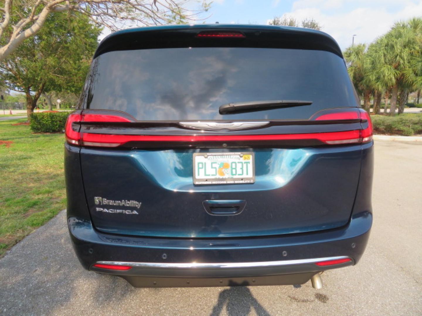 2023 Dark Blue /Black Chrysler Pacifica Touring-L (2C4RC1BG4PR) with an 3.6L V6 DOHC 24V engine, 9A transmission, located at 4301 Oak Circle #19, Boca Raton, FL, 33431, (954) 561-2499, 26.388472, -80.084045 - You are looking at a Gorgeous Blue Fathom Pearl 2023 Chrysler Pacifica Touring L Braunability Power Foldout XT Conversion Handicap Wheelchair Conversion Van with 5K Miles, Driver's Transfer Seat, and fully loaded with the following options: Adaptive Cruise Control with Stop and Go Blind–Spot, and - Photo#25
