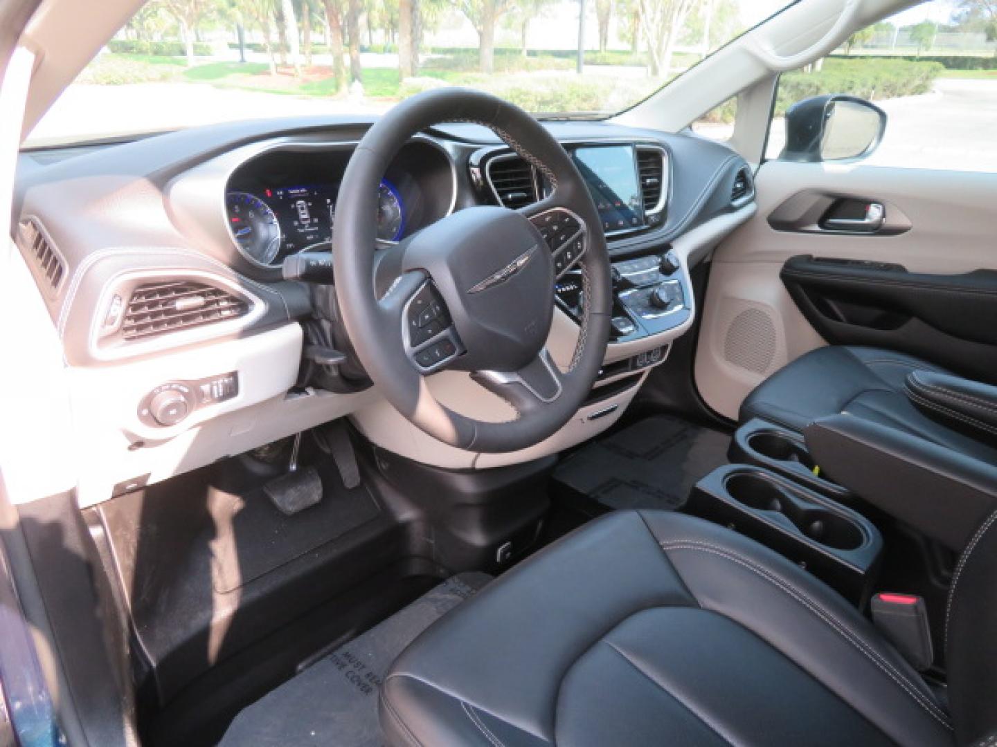 2023 Dark Blue /Black Chrysler Pacifica Touring-L (2C4RC1BG4PR) with an 3.6L V6 DOHC 24V engine, 9A transmission, located at 4301 Oak Circle #19, Boca Raton, FL, 33431, (954) 561-2499, 26.388472, -80.084045 - You are looking at a Gorgeous Blue Fathom Pearl 2023 Chrysler Pacifica Touring L Braunability Power Foldout XT Conversion Handicap Wheelchair Conversion Van with 5K Miles, Driver's Transfer Seat, and fully loaded with the following options: Adaptive Cruise Control with Stop and Go Blind–Spot, and - Photo#46