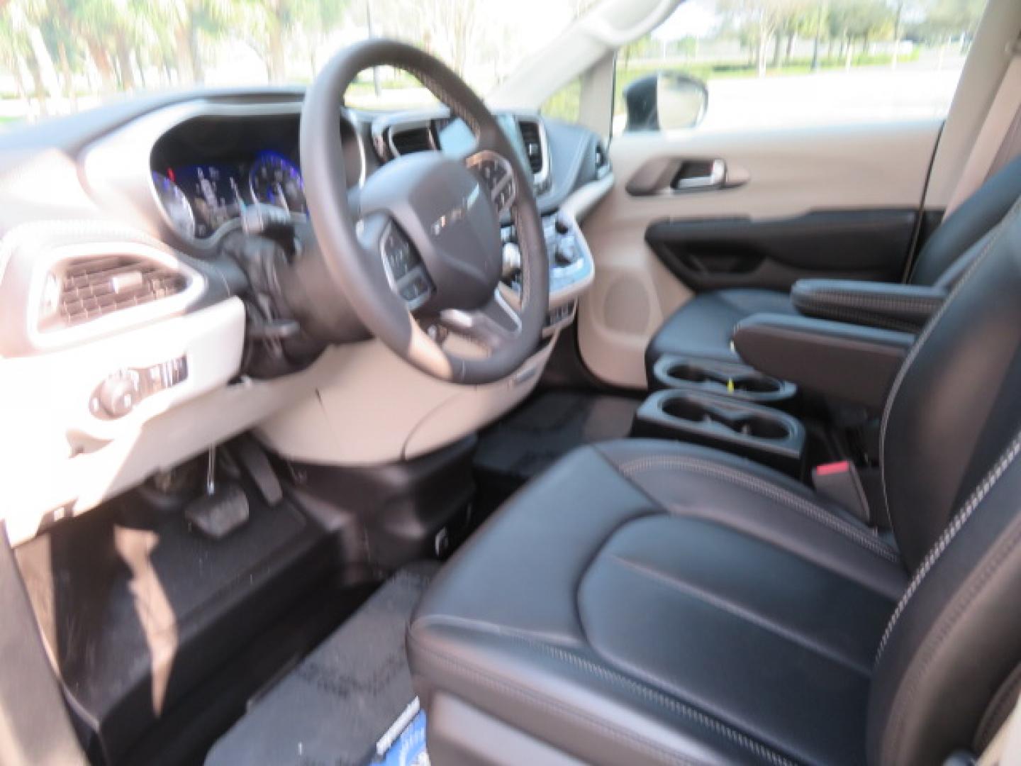 2023 Dark Blue /Black Chrysler Pacifica Touring-L (2C4RC1BG4PR) with an 3.6L V6 DOHC 24V engine, 9A transmission, located at 4301 Oak Circle #19, Boca Raton, FL, 33431, (954) 561-2499, 26.388472, -80.084045 - You are looking at a Gorgeous Blue Fathom Pearl 2023 Chrysler Pacifica Touring L Braunability Power Foldout XT Conversion Handicap Wheelchair Conversion Van with 5K Miles, Driver's Transfer Seat, and fully loaded with the following options: Adaptive Cruise Control with Stop and Go Blind–Spot, and - Photo#55