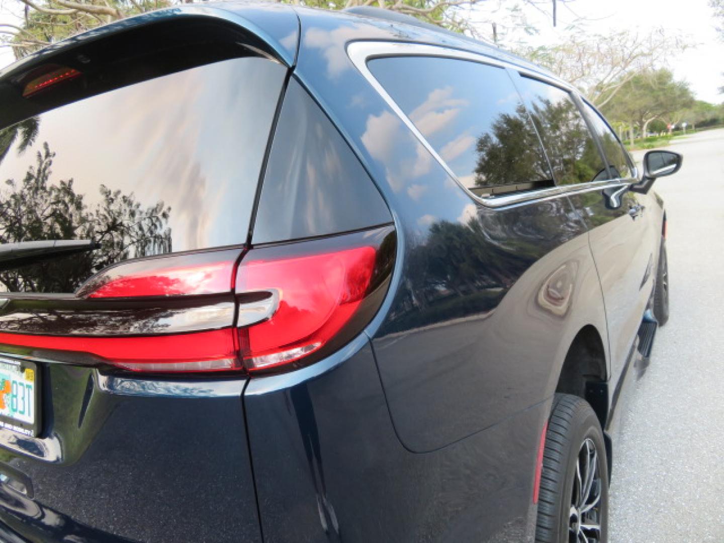 2023 Dark Blue /Black Chrysler Pacifica Touring-L (2C4RC1BG4PR) with an 3.6L V6 DOHC 24V engine, 9A transmission, located at 4301 Oak Circle #19, Boca Raton, FL, 33431, (954) 561-2499, 26.388472, -80.084045 - You are looking at a Gorgeous Blue Fathom Pearl 2023 Chrysler Pacifica Touring L Braunability Power Foldout XT Conversion Handicap Wheelchair Conversion Van with 5K Miles, Driver's Transfer Seat, and fully loaded with the following options: Adaptive Cruise Control with Stop and Go Blind–Spot, and - Photo#67