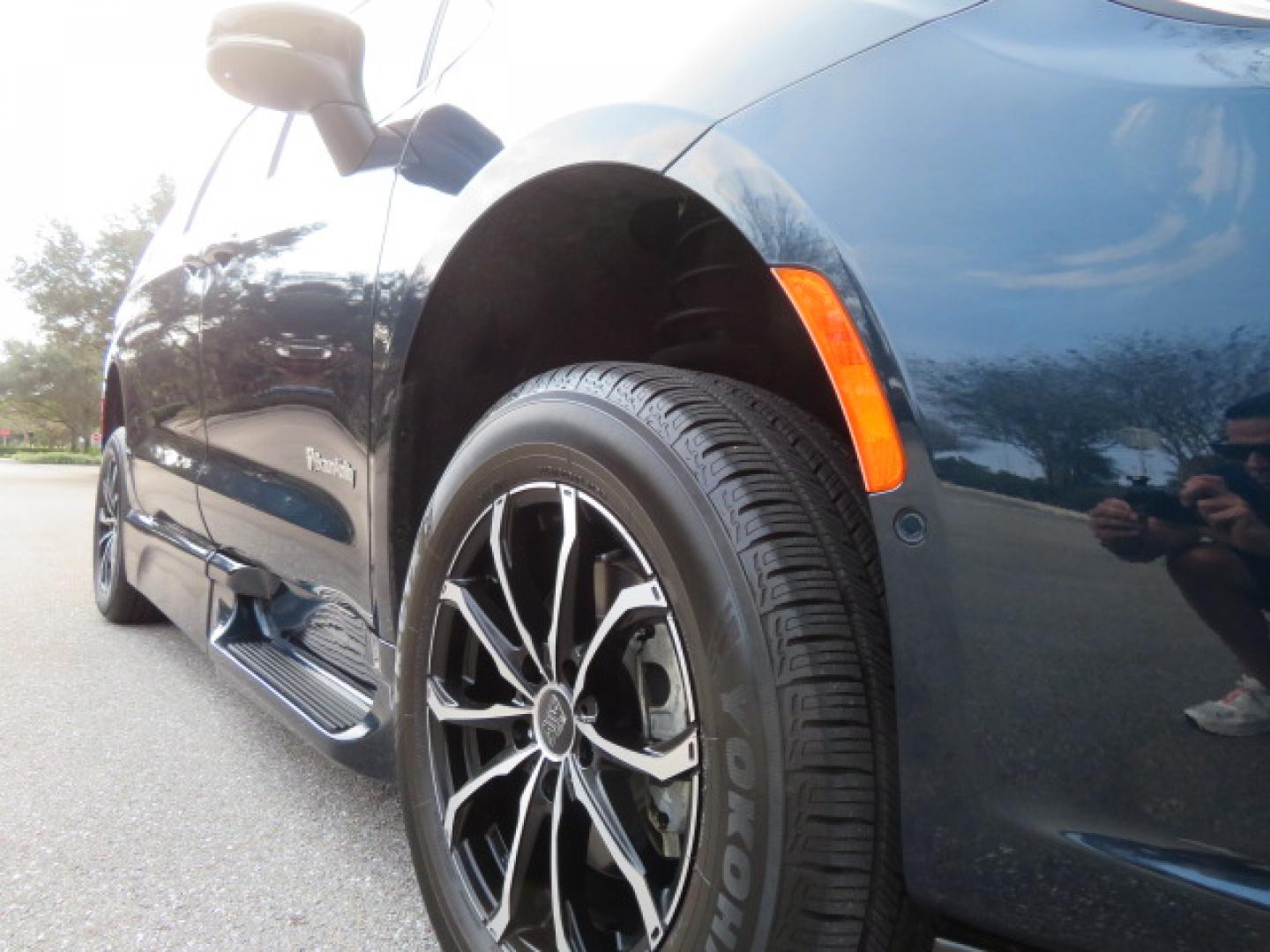 2023 Dark Blue /Black Chrysler Pacifica Touring-L (2C4RC1BG4PR) with an 3.6L V6 DOHC 24V engine, 9A transmission, located at 4301 Oak Circle #19, Boca Raton, FL, 33431, (954) 561-2499, 26.388472, -80.084045 - You are looking at a Gorgeous Blue Fathom Pearl 2023 Chrysler Pacifica Touring L Braunability Power Foldout XT Conversion Handicap Wheelchair Conversion Van with 5K Miles, Driver's Transfer Seat, and fully loaded with the following options: Adaptive Cruise Control with Stop and Go Blind–Spot, and - Photo#68