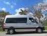 2016 Silver /Black Leather Mercedes-Benz Sprinter 2500 Passenger Van 144-in. WB (8BRPE7CD5GE) with an 3.0L V6 DOHC 24V TURBO DIESEL engine, 7A transmission, located at 4301 Oak Circle #19, Boca Raton, FL, 33431, (954) 561-2499, 26.388472, -80.084045 - You are looking at a Gorgeous 2016 Mercedes Sprinter Handicap Wheelchair Conversion Van with: 19K Original Miles, 2500, 3.0 Diesel, 2 Transfer Seats, Power Side Door with Remote, Braunability Power Folding Wheelchair Lift System, Tie Downs, Full Power, Leather Seats, Rubber Flooring, Brand New Tires - Photo#6