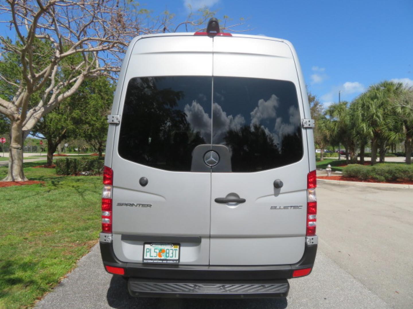 2016 Silver /Black Leather Mercedes-Benz Sprinter 2500 Passenger Van 144-in. WB (8BRPE7CD5GE) with an 3.0L V6 DOHC 24V TURBO DIESEL engine, 7A transmission, located at 4301 Oak Circle #19, Boca Raton, FL, 33431, (954) 561-2499, 26.388472, -80.084045 - You are looking at a Gorgeous 2016 Mercedes Sprinter Handicap Wheelchair Conversion Van with: 19K Original Miles, 2500, 3.0 Diesel, 2 Transfer Seats, Power Side Door with Remote, Braunability Power Folding Wheelchair Lift System, Tie Downs, Full Power, Leather Seats, Rubber Flooring, Brand New Tires - Photo#25