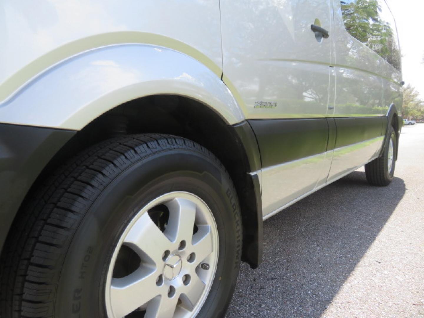 2016 Silver /Black Leather Mercedes-Benz Sprinter 2500 Passenger Van 144-in. WB (8BRPE7CD5GE) with an 3.0L V6 DOHC 24V TURBO DIESEL engine, 7A transmission, located at 4301 Oak Circle #19, Boca Raton, FL, 33431, (954) 561-2499, 26.388472, -80.084045 - You are looking at a Gorgeous 2016 Mercedes Sprinter Handicap Wheelchair Conversion Van with: 19K Original Miles, 2500, 3.0 Diesel, 2 Transfer Seats, Power Side Door with Remote, Braunability Power Folding Wheelchair Lift System, Tie Downs, Full Power, Leather Seats, Rubber Flooring, Brand New Tires - Photo#32