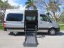 2016 Silver /Black Leather Mercedes-Benz Sprinter 2500 Passenger Van 144-in. WB (8BRPE7CD5GE) with an 3.0L V6 DOHC 24V TURBO DIESEL engine, 7A transmission, located at 4301 Oak Circle #19, Boca Raton, FL, 33431, (954) 561-2499, 26.388472, -80.084045 - You are looking at a Gorgeous 2016 Mercedes Sprinter Handicap Wheelchair Conversion Van with: 19K Original Miles, 2500, 3.0 Diesel, 2 Transfer Seats, Power Side Door with Remote, Braunability Power Folding Wheelchair Lift System, Tie Downs, Full Power, Leather Seats, Rubber Flooring, Brand New Tires - Photo#2