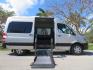 2016 Silver /Black Leather Mercedes-Benz Sprinter 2500 Passenger Van 144-in. WB (8BRPE7CD5GE) with an 3.0L V6 DOHC 24V TURBO DIESEL engine, 7A transmission, located at 4301 Oak Circle #19, Boca Raton, FL, 33431, (954) 561-2499, 26.388472, -80.084045 - You are looking at a Gorgeous 2016 Mercedes Sprinter Handicap Wheelchair Conversion Van with: 19K Original Miles, 2500, 3.0 Diesel, 2 Transfer Seats, Power Side Door with Remote, Braunability Power Folding Wheelchair Lift System, Tie Downs, Full Power, Leather Seats, Rubber Flooring, Brand New Tires - Photo#37