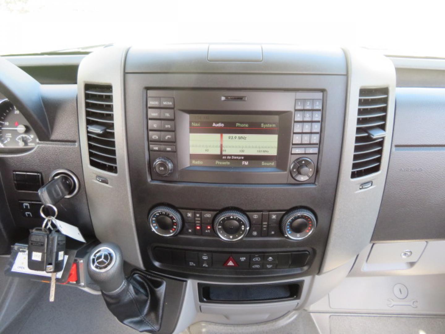 2016 Silver /Black Leather Mercedes-Benz Sprinter 2500 Passenger Van 144-in. WB (8BRPE7CD5GE) with an 3.0L V6 DOHC 24V TURBO DIESEL engine, 7A transmission, located at 4301 Oak Circle #19, Boca Raton, FL, 33431, (954) 561-2499, 26.388472, -80.084045 - You are looking at a Gorgeous 2016 Mercedes Sprinter Handicap Wheelchair Conversion Van with: 19K Original Miles, 2500, 3.0 Diesel, 2 Transfer Seats, Power Side Door with Remote, Braunability Power Folding Wheelchair Lift System, Tie Downs, Full Power, Leather Seats, Rubber Flooring, Brand New Tires - Photo#53