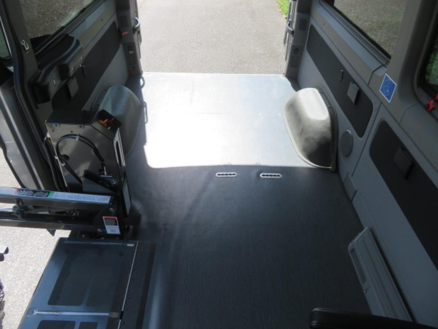 2016 Silver /Black Leather Mercedes-Benz Sprinter 2500 Passenger Van 144-in. WB (8BRPE7CD5GE) with an 3.0L V6 DOHC 24V TURBO DIESEL engine, 7A transmission, located at 4301 Oak Circle #19, Boca Raton, FL, 33431, (954) 561-2499, 26.388472, -80.084045 - You are looking at a Gorgeous 2016 Mercedes Sprinter Handicap Wheelchair Conversion Van with: 19K Original Miles, 2500, 3.0 Diesel, 2 Transfer Seats, Power Side Door with Remote, Braunability Power Folding Wheelchair Lift System, Tie Downs, Full Power, Leather Seats, Rubber Flooring, Brand New Tires - Photo#61