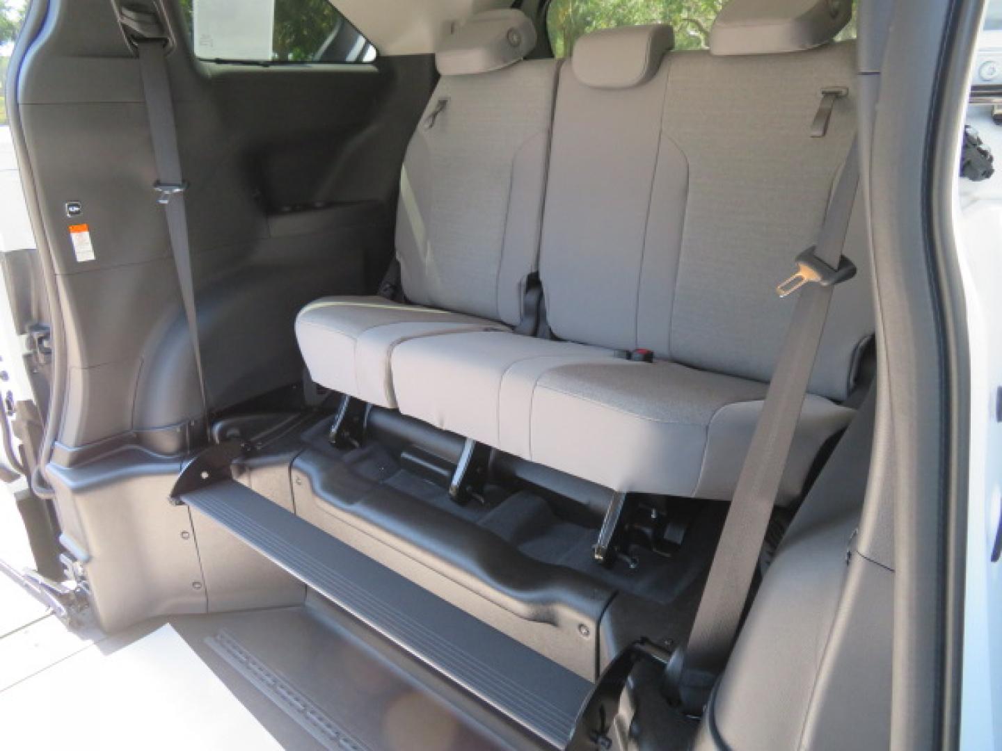 2026 White /Gray Toyota Sienna LE 8-Passenger (5TDKRKEC9TS) with an 2.5L L4 DOHC 16V HYBRID engine, CVT transmission, located at 4301 Oak Circle #19, Boca Raton, FL, 33431, (954) 561-2499, 26.388472, -80.084045 - Brand New 2026 Toyota Sienna LE Braunability Handicap Wheelchair Conversion Braunability XT Conversion Power Foldout Ramp Fully Loaded! Ask about our Dealer Rebate Programs! 954-561-2499. ?? JUST ARRIVED | BRAND NEW 2026 TOYOTA SIENNA LE ?? BraunAbility XT Power Wheelchair Conversion Experience u - Photo#67