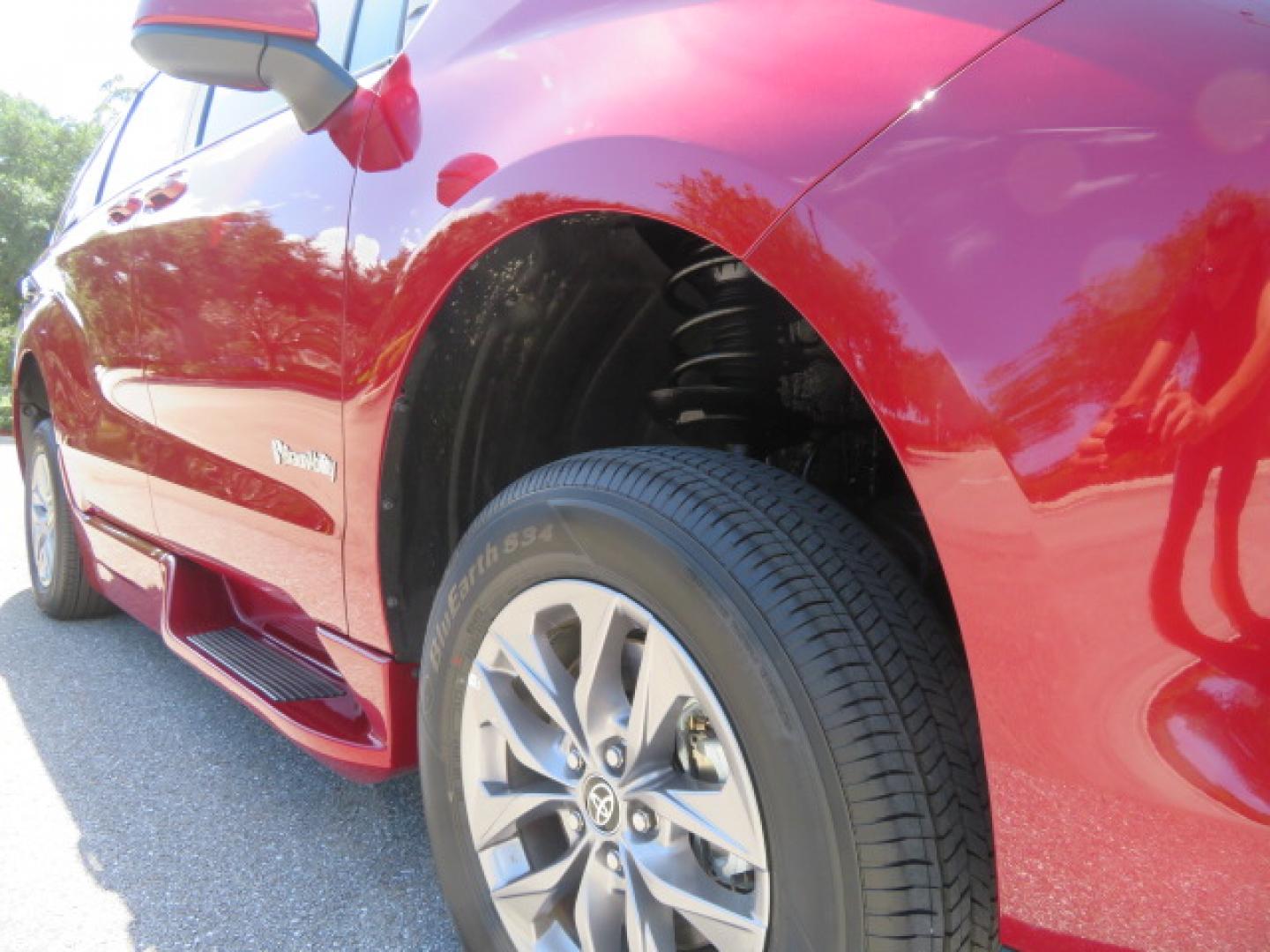 2026 Red /Gray Toyota Sienna LE 8-Passenger (5TDKRKEC7TS) with an 2.5L L4 DOHC 16V HYBRID engine, CVT transmission, located at 4301 Oak Circle #19, Boca Raton, FL, 33431, (954) 561-2499, 26.388472, -80.084045 - Brand New 2026 Toyota Sienna LE Braunability Handicap Wheelchair Conversion Braunability XT Conversion Power Foldout Ramp Fully Loaded! Ask about our Dealer Rebate Programs! 954-561-2499. ?? JUST ARRIVED | BRAND NEW 2026 TOYOTA SIENNA LE ?? BraunAbility XT Power Wheelchair Conversion Experience u - Photo#23