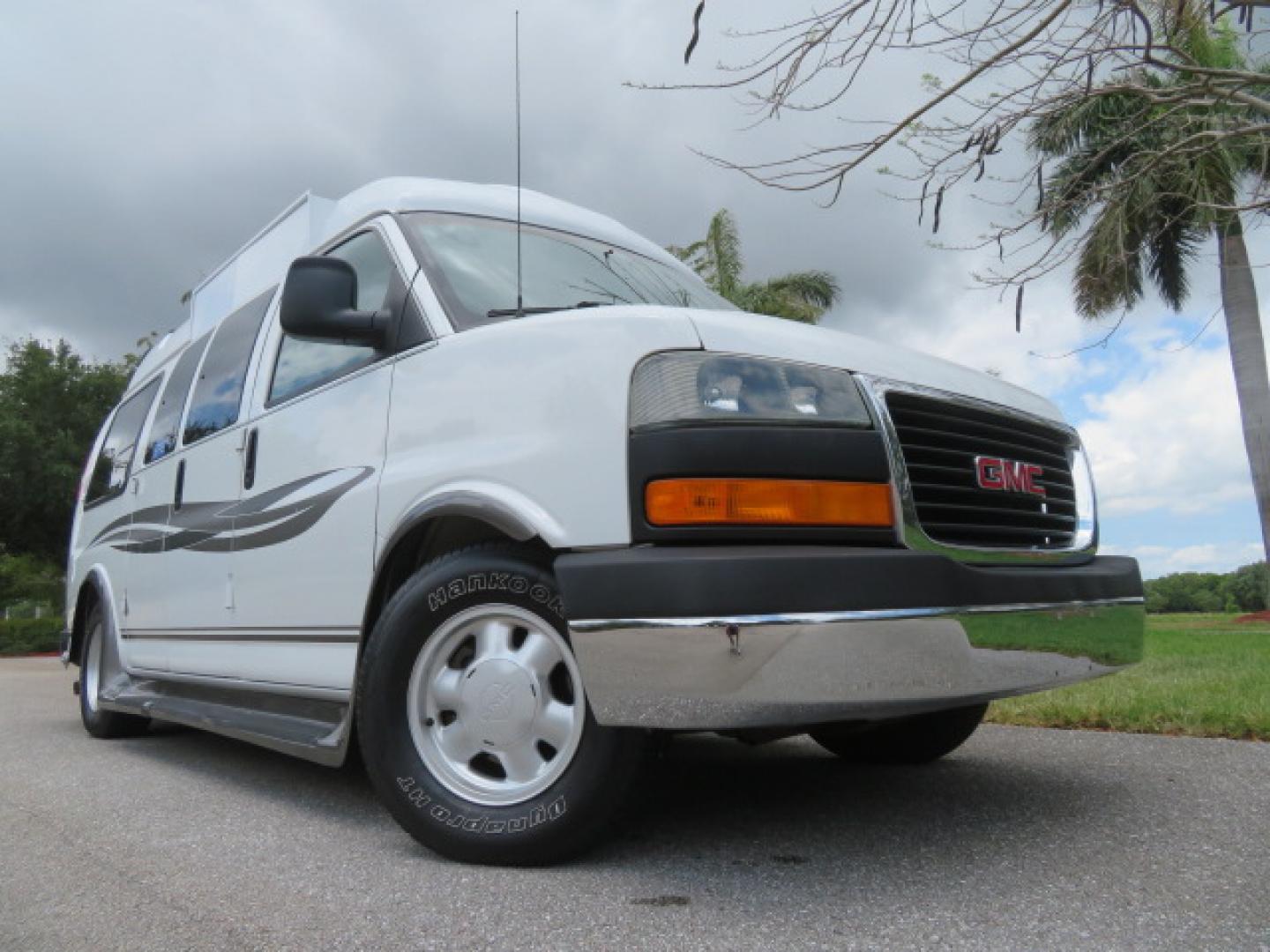 2004 White /Gray GMC Savana G1500 Cargo (1GDFG15T041) with an 5.3L V8 OHV 16V engine, 4-Speed Automatic Overdrive transmission, located at 4301 Oak Circle #19, Boca Raton, FL, 33431, (954) 561-2499, 26.388472, -80.084045 - ?? RARE LOW-MILEAGE 2004 GMC Savana High Top Handicap Wheelchair Van – ONLY 45K Original Miles! ?? Looking for a dependable wheelchair van, handicap accessible van, or mobility conversion van? This 2004 GMC Savana High Top Conversion Van is an exceptional find with just 45,000 original miles and - Photo#5