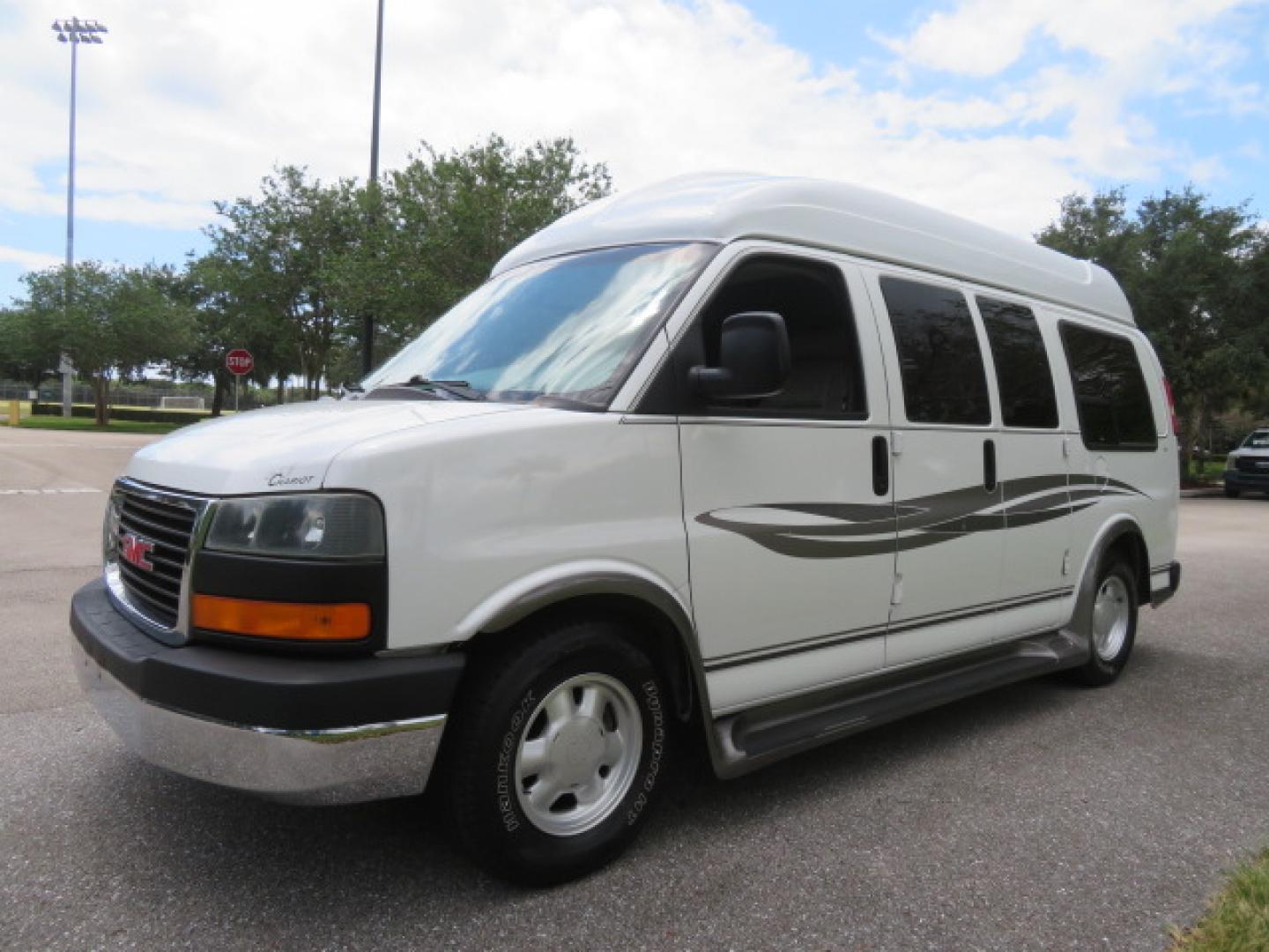 2004 White /Gray GMC Savana G1500 Cargo (1GDFG15T041) with an 5.3L V8 OHV 16V engine, 4-Speed Automatic Overdrive transmission, located at 4301 Oak Circle #19, Boca Raton, FL, 33431, (954) 561-2499, 26.388472, -80.084045 - ?? RARE LOW-MILEAGE 2004 GMC Savana High Top Handicap Wheelchair Van – ONLY 45K Original Miles! ?? Looking for a dependable wheelchair van, handicap accessible van, or mobility conversion van? This 2004 GMC Savana High Top Conversion Van is an exceptional find with just 45,000 original miles and - Photo#12
