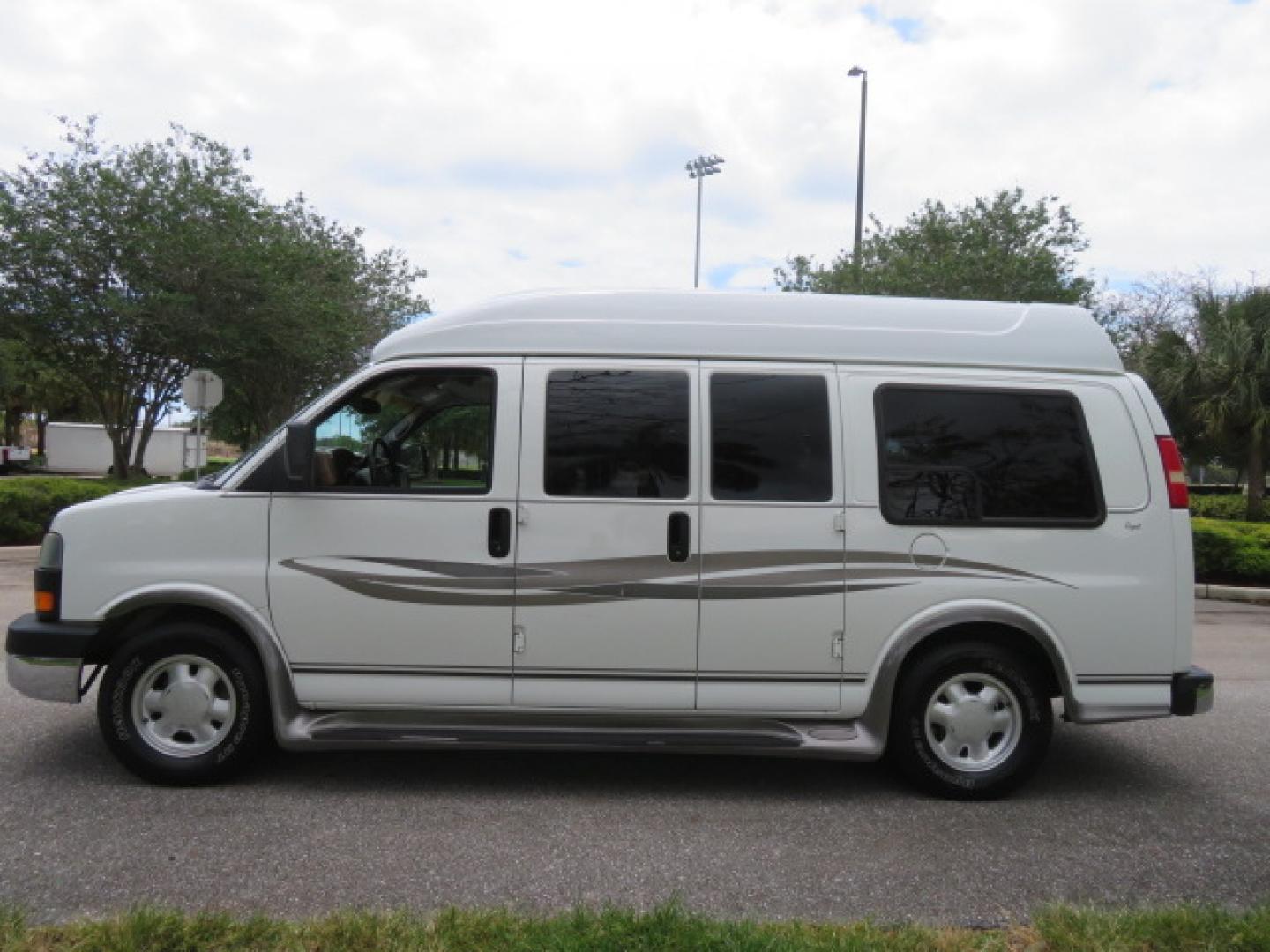 2004 White /Gray GMC Savana G1500 Cargo (1GDFG15T041) with an 5.3L V8 OHV 16V engine, 4-Speed Automatic Overdrive transmission, located at 4301 Oak Circle #19, Boca Raton, FL, 33431, (954) 561-2499, 26.388472, -80.084045 - ?? RARE LOW-MILEAGE 2004 GMC Savana High Top Handicap Wheelchair Van – ONLY 45K Original Miles! ?? Looking for a dependable wheelchair van, handicap accessible van, or mobility conversion van? This 2004 GMC Savana High Top Conversion Van is an exceptional find with just 45,000 original miles and - Photo#13