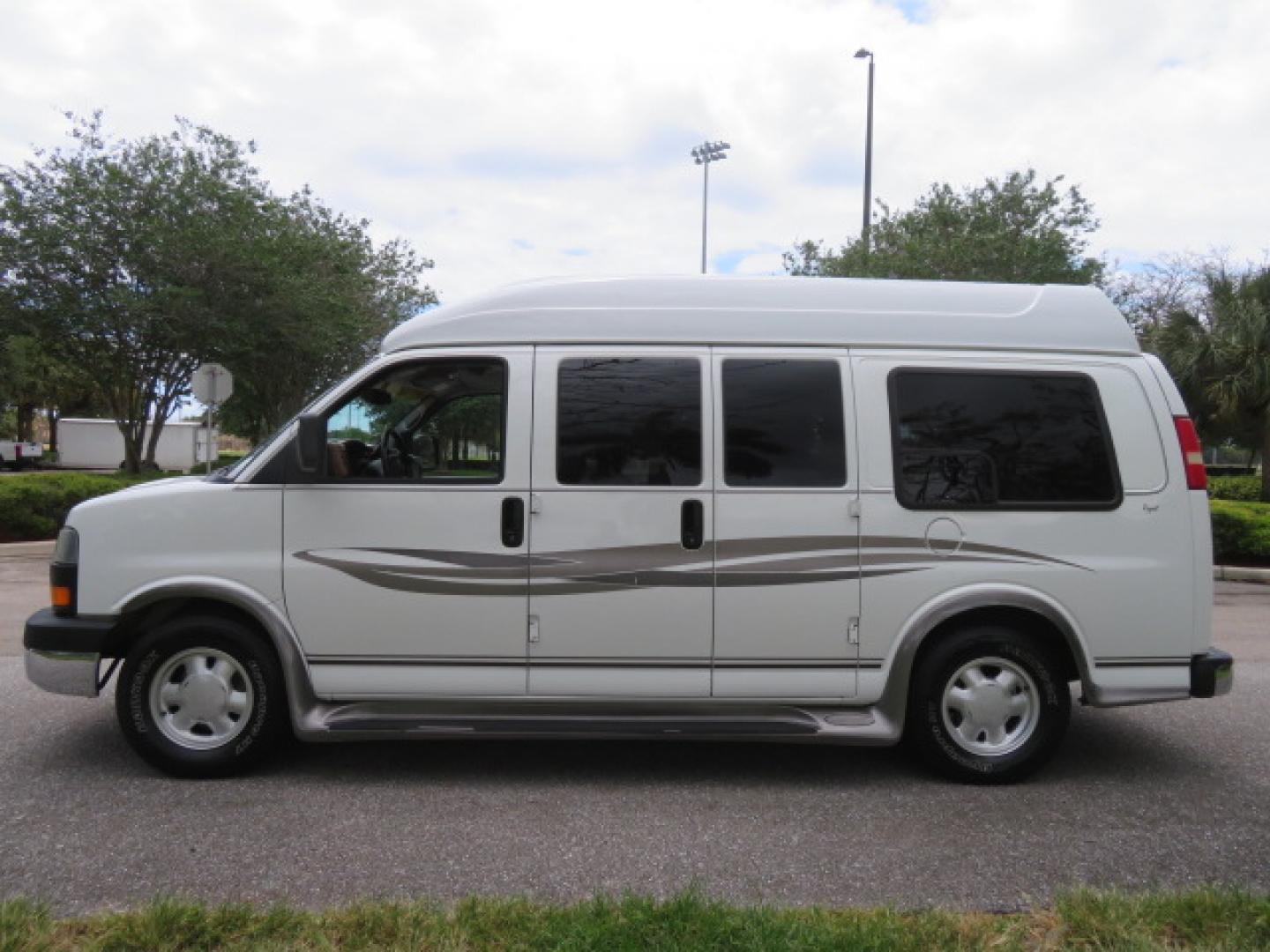 2004 White /Gray GMC Savana G1500 Cargo (1GDFG15T041) with an 5.3L V8 OHV 16V engine, 4-Speed Automatic Overdrive transmission, located at 4301 Oak Circle #19, Boca Raton, FL, 33431, (954) 561-2499, 26.388472, -80.084045 - ?? RARE LOW-MILEAGE 2004 GMC Savana High Top Handicap Wheelchair Van – ONLY 45K Original Miles! ?? Looking for a dependable wheelchair van, handicap accessible van, or mobility conversion van? This 2004 GMC Savana High Top Conversion Van is an exceptional find with just 45,000 original miles and - Photo#14