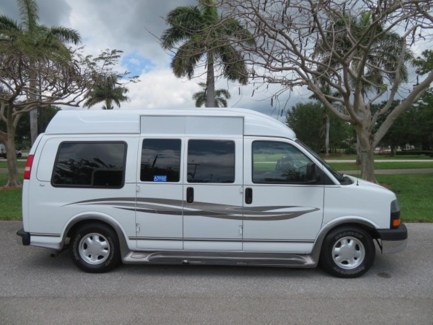2004 White /Gray GMC Savana G1500 Cargo (1GDFG15T041) with an 5.3L V8 OHV 16V engine, 4-Speed Automatic Overdrive transmission, located at 4301 Oak Circle #19, Boca Raton, FL, 33431, (954) 561-2499, 26.388472, -80.084045 - ?? RARE LOW-MILEAGE 2004 GMC Savana High Top Handicap Wheelchair Van – ONLY 45K Original Miles! ?? Looking for a dependable wheelchair van, handicap accessible van, or mobility conversion van? This 2004 GMC Savana High Top Conversion Van is an exceptional find with just 45,000 original miles and - Photo#18