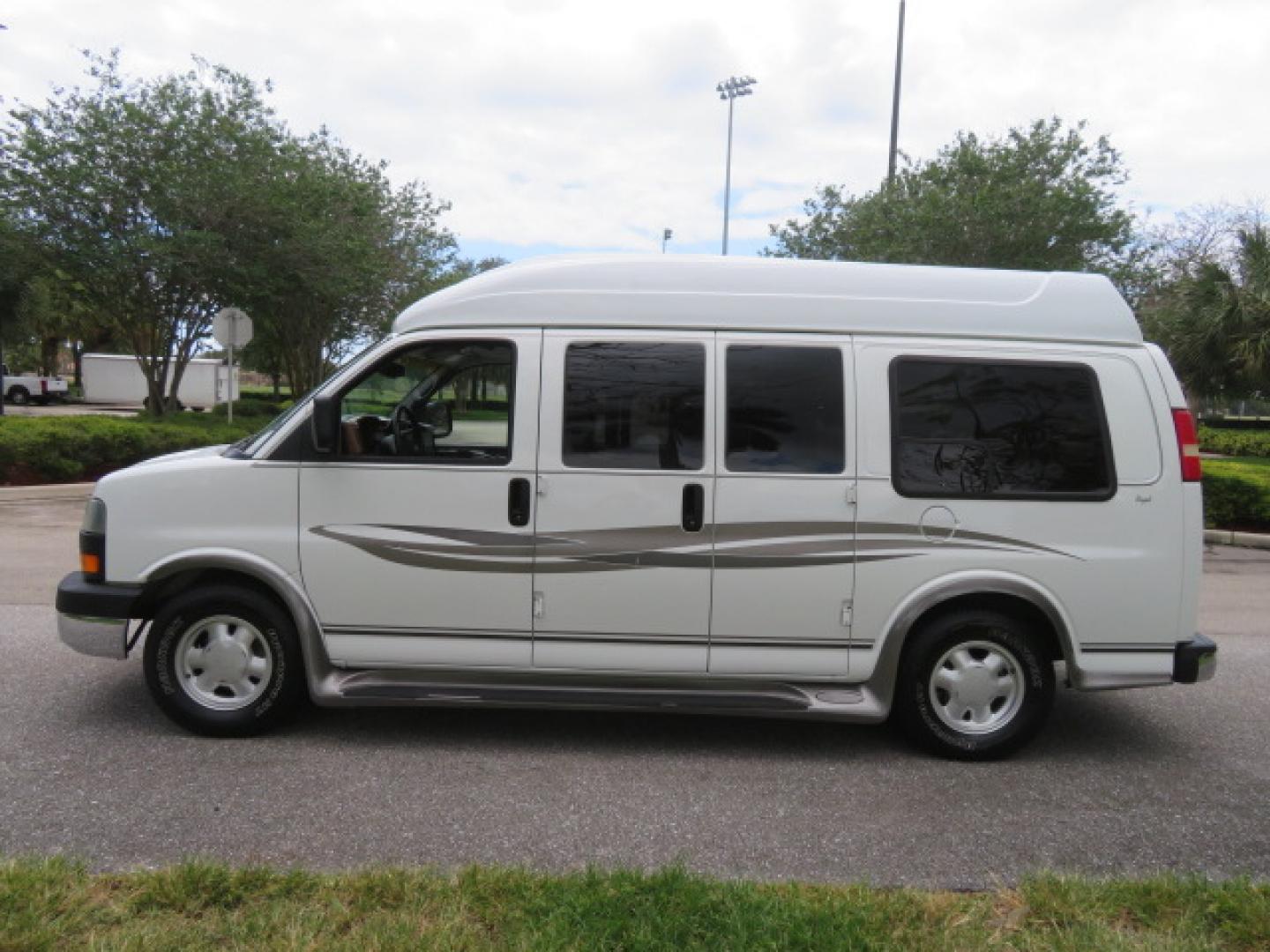 2004 White /Gray GMC Savana G1500 Cargo (1GDFG15T041) with an 5.3L V8 OHV 16V engine, 4-Speed Automatic Overdrive transmission, located at 4301 Oak Circle #19, Boca Raton, FL, 33431, (954) 561-2499, 26.388472, -80.084045 - ?? RARE LOW-MILEAGE 2004 GMC Savana High Top Handicap Wheelchair Van – ONLY 45K Original Miles! ?? Looking for a dependable wheelchair van, handicap accessible van, or mobility conversion van? This 2004 GMC Savana High Top Conversion Van is an exceptional find with just 45,000 original miles and - Photo#22