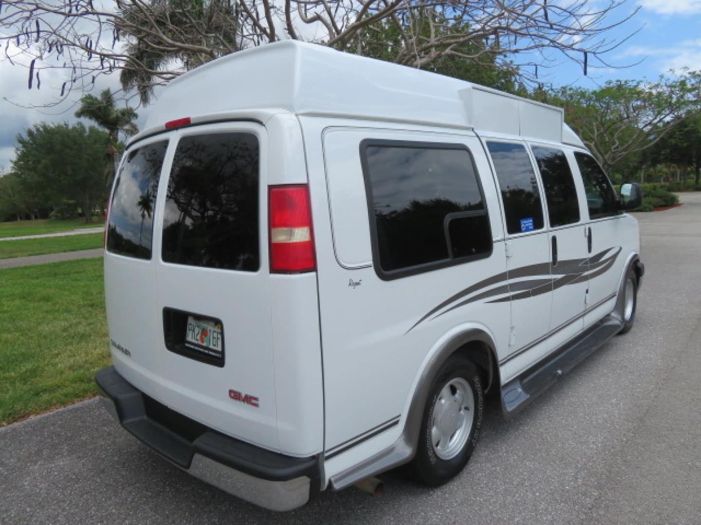 2004 White /Gray GMC Savana G1500 Cargo (1GDFG15T041) with an 5.3L V8 OHV 16V engine, 4-Speed Automatic Overdrive transmission, located at 4301 Oak Circle #19, Boca Raton, FL, 33431, (954) 561-2499, 26.388472, -80.084045 - ?? RARE LOW-MILEAGE 2004 GMC Savana High Top Handicap Wheelchair Van – ONLY 45K Original Miles! ?? Looking for a dependable wheelchair van, handicap accessible van, or mobility conversion van? This 2004 GMC Savana High Top Conversion Van is an exceptional find with just 45,000 original miles and - Photo#25