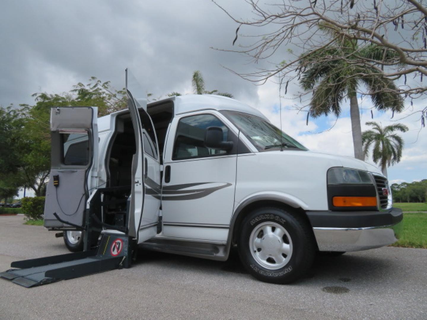 2004 White /Gray GMC Savana G1500 Cargo (1GDFG15T041) with an 5.3L V8 OHV 16V engine, 4-Speed Automatic Overdrive transmission, located at 4301 Oak Circle #19, Boca Raton, FL, 33431, (954) 561-2499, 26.388472, -80.084045 - ?? RARE LOW-MILEAGE 2004 GMC Savana High Top Handicap Wheelchair Van – ONLY 45K Original Miles! ?? Looking for a dependable wheelchair van, handicap accessible van, or mobility conversion van? This 2004 GMC Savana High Top Conversion Van is an exceptional find with just 45,000 original miles and - Photo#29