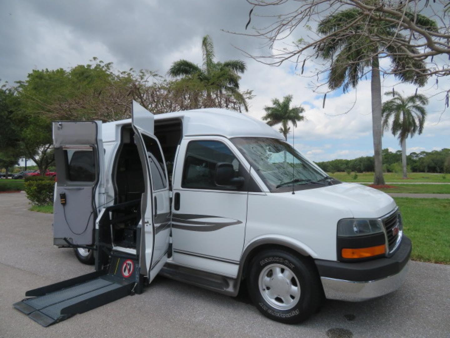 2004 White /Gray GMC Savana G1500 Cargo (1GDFG15T041) with an 5.3L V8 OHV 16V engine, 4-Speed Automatic Overdrive transmission, located at 4301 Oak Circle #19, Boca Raton, FL, 33431, (954) 561-2499, 26.388472, -80.084045 - ?? RARE LOW-MILEAGE 2004 GMC Savana High Top Handicap Wheelchair Van – ONLY 45K Original Miles! ?? Looking for a dependable wheelchair van, handicap accessible van, or mobility conversion van? This 2004 GMC Savana High Top Conversion Van is an exceptional find with just 45,000 original miles and - Photo#30
