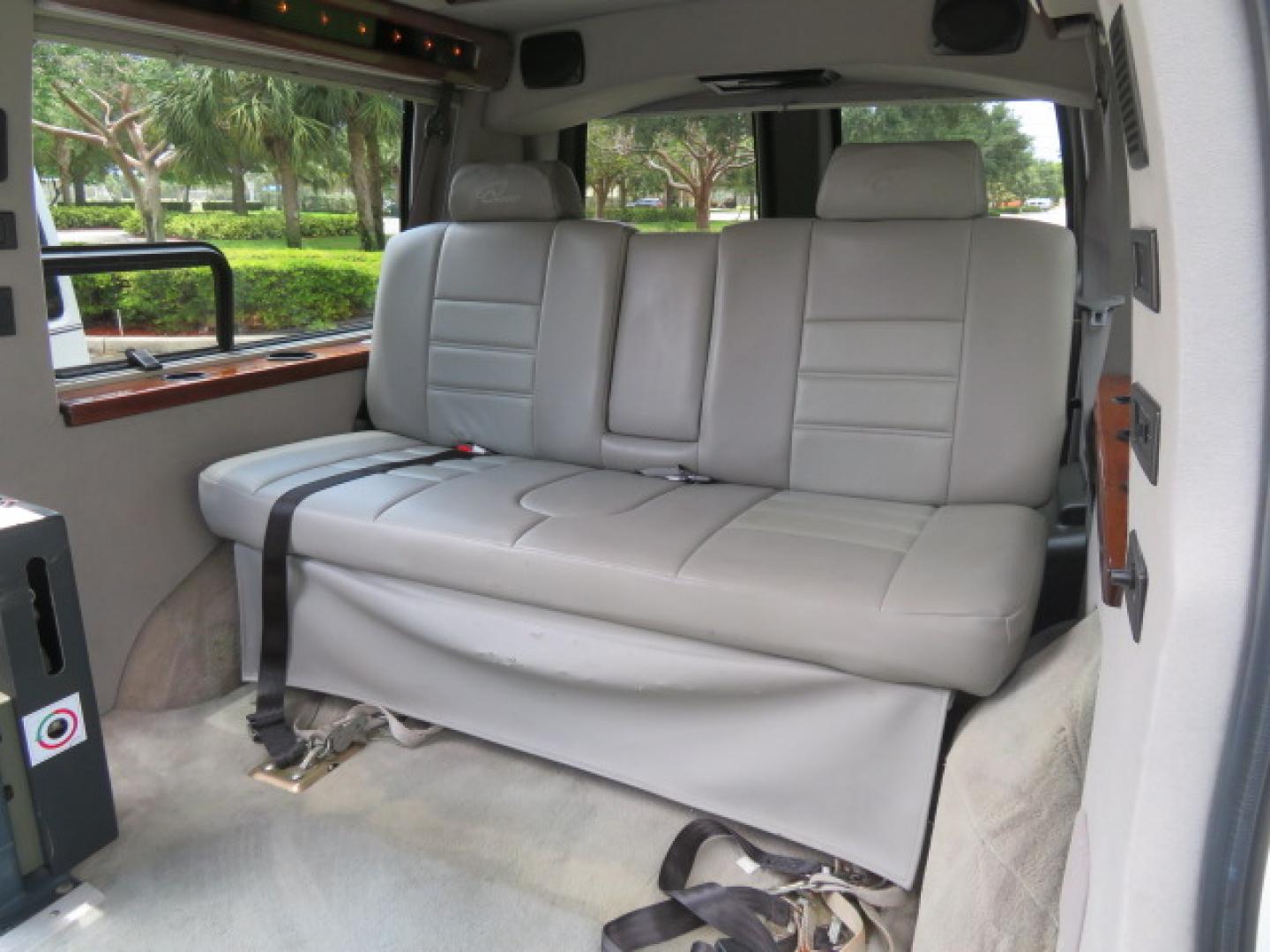 2004 White /Gray GMC Savana G1500 Cargo (1GDFG15T041) with an 5.3L V8 OHV 16V engine, 4-Speed Automatic Overdrive transmission, located at 4301 Oak Circle #19, Boca Raton, FL, 33431, (954) 561-2499, 26.388472, -80.084045 - ?? RARE LOW-MILEAGE 2004 GMC Savana High Top Handicap Wheelchair Van – ONLY 45K Original Miles! ?? Looking for a dependable wheelchair van, handicap accessible van, or mobility conversion van? This 2004 GMC Savana High Top Conversion Van is an exceptional find with just 45,000 original miles and - Photo#38