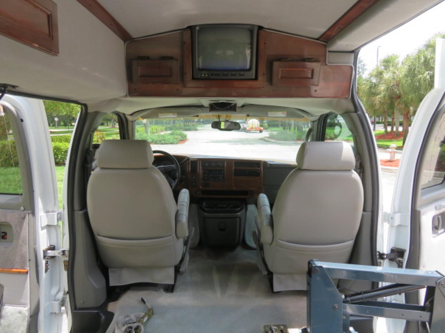 2004 White /Gray GMC Savana G1500 Cargo (1GDFG15T041) with an 5.3L V8 OHV 16V engine, 4-Speed Automatic Overdrive transmission, located at 4301 Oak Circle #19, Boca Raton, FL, 33431, (954) 561-2499, 26.388472, -80.084045 - ?? RARE LOW-MILEAGE 2004 GMC Savana High Top Handicap Wheelchair Van – ONLY 45K Original Miles! ?? Looking for a dependable wheelchair van, handicap accessible van, or mobility conversion van? This 2004 GMC Savana High Top Conversion Van is an exceptional find with just 45,000 original miles and - Photo#41