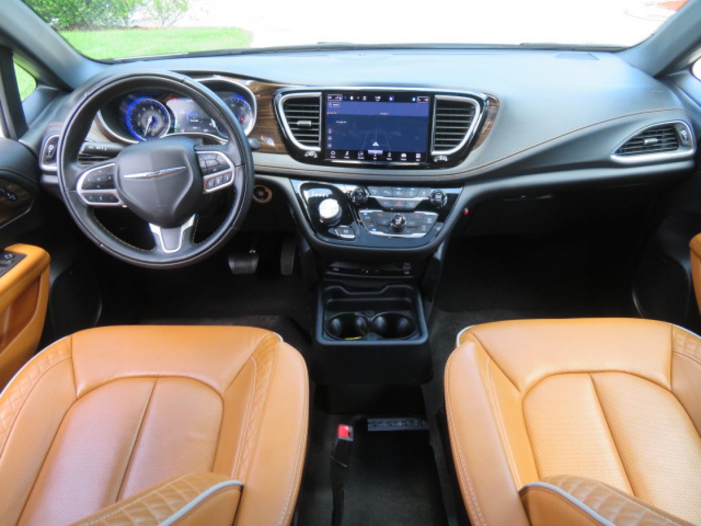 2022 White /Caramel Chrysler Pacifica Pinnacle (2C4RC1PG1NR) with an 3.6L V6 DOHC 24V engine, 9A transmission, located at 4301 Oak Circle #19, Boca Raton, FL, 33431, (954) 561-2499, 26.388472, -80.084045 - ? 2022 Chrysler Pacifica Pinnacle Rollx Handicap Wheelchair Conversion Van – ONLY 10K Original Miles ? ? ULTRA RARE PINNACLE EDITION – THE ULTIMATE LUXURY WHEELCHAIR VAN ? Experience unmatched luxury, accessibility, and innovation with this stunning 2022 Chrysler Pacifica Pinnacle Rollx Handic - Photo#4