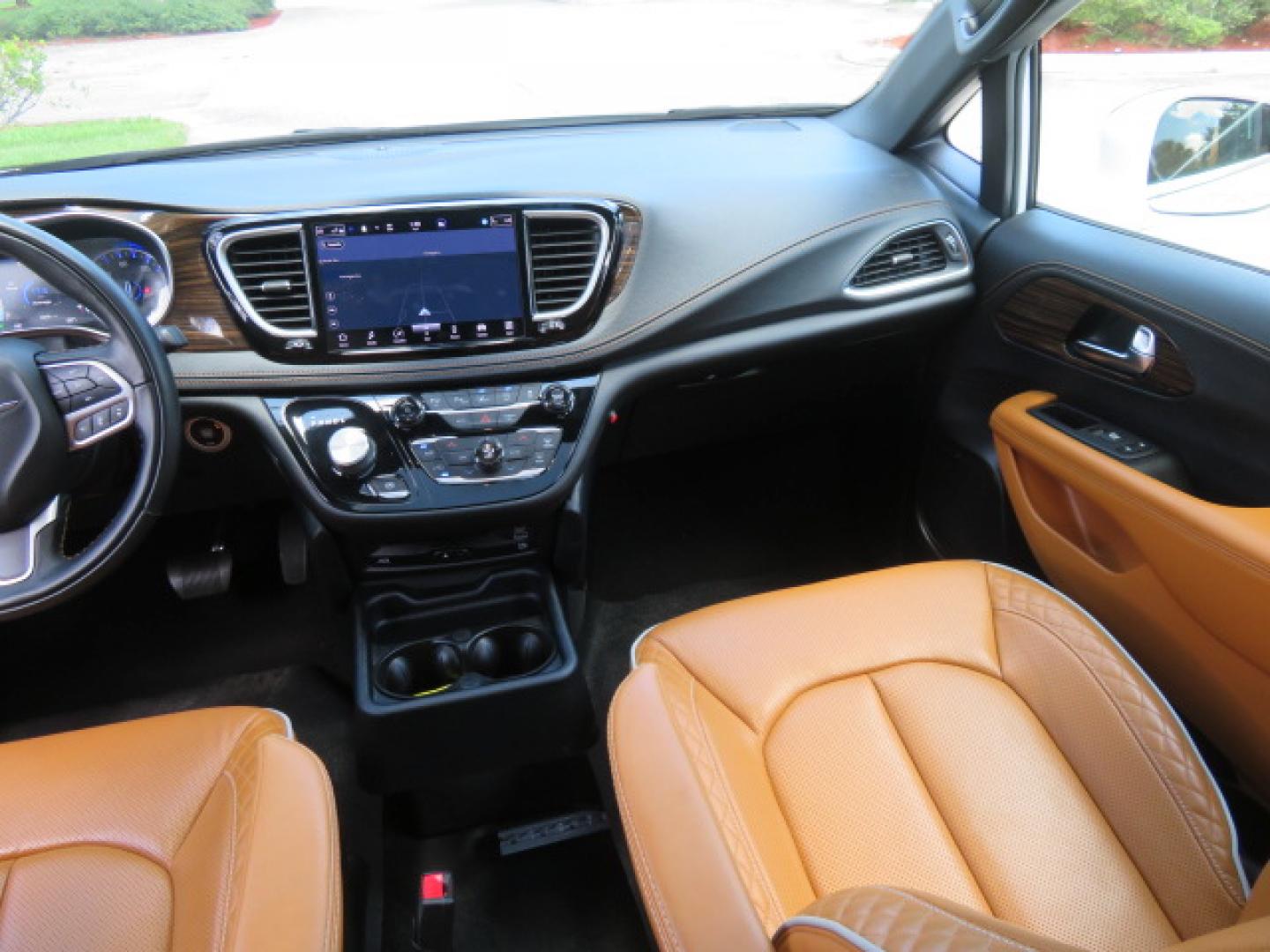 2022 White /Caramel Chrysler Pacifica Pinnacle (2C4RC1PG1NR) with an 3.6L V6 DOHC 24V engine, 9A transmission, located at 4301 Oak Circle #19, Boca Raton, FL, 33431, (954) 561-2499, 26.388472, -80.084045 - ? 2022 Chrysler Pacifica Pinnacle Rollx Handicap Wheelchair Conversion Van – ONLY 10K Original Miles ? ? ULTRA RARE PINNACLE EDITION – THE ULTIMATE LUXURY WHEELCHAIR VAN ? Experience unmatched luxury, accessibility, and innovation with this stunning 2022 Chrysler Pacifica Pinnacle Rollx Handic - Photo#49