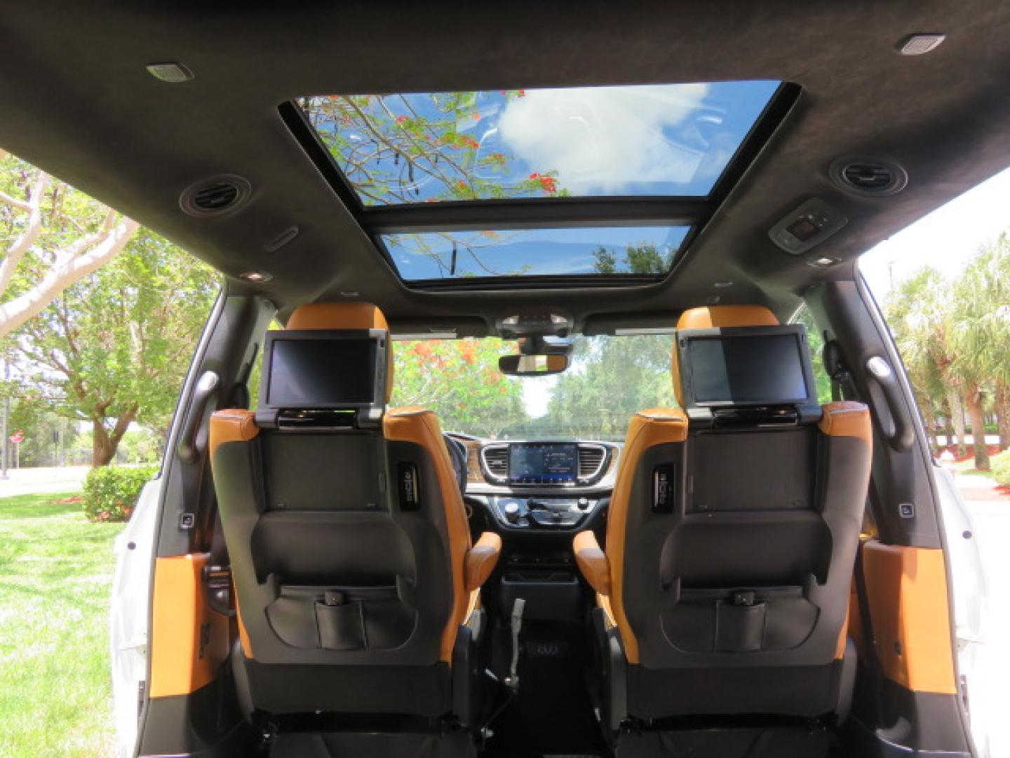 2022 White /Caramel Chrysler Pacifica Pinnacle (2C4RC1PG1NR) with an 3.6L V6 DOHC 24V engine, 9A transmission, located at 4301 Oak Circle #19, Boca Raton, FL, 33431, (954) 561-2499, 26.388472, -80.084045 - ? 2022 Chrysler Pacifica Pinnacle Rollx Handicap Wheelchair Conversion Van – ONLY 10K Original Miles ? ? ULTRA RARE PINNACLE EDITION – THE ULTIMATE LUXURY WHEELCHAIR VAN ? Experience unmatched luxury, accessibility, and innovation with this stunning 2022 Chrysler Pacifica Pinnacle Rollx Handic - Photo#75