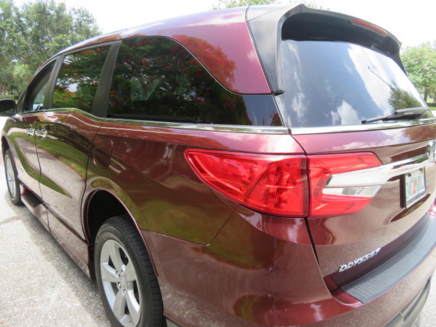 2018 Honda Odyssey EXR (5FNRL6H71JB) with an 3.5L V6 SOHC 24V engine, 6A transmission, located at 4301 Oak Circle #19, Boca Raton, FL, 33431, (954) 561-2499, 26.388472, -80.084045 - ? **2018 Honda Odyssey BraunAbility XI Wheelchair Accessible Van** ? **Quality. Reliability. Accessibility.** Looking for a dependable, low-mileage wheelchair accessible van? This **2018 Honda Odyssey BraunAbility XI** is in **excellent condition inside and out** and is ready for its next owne- Photo#30