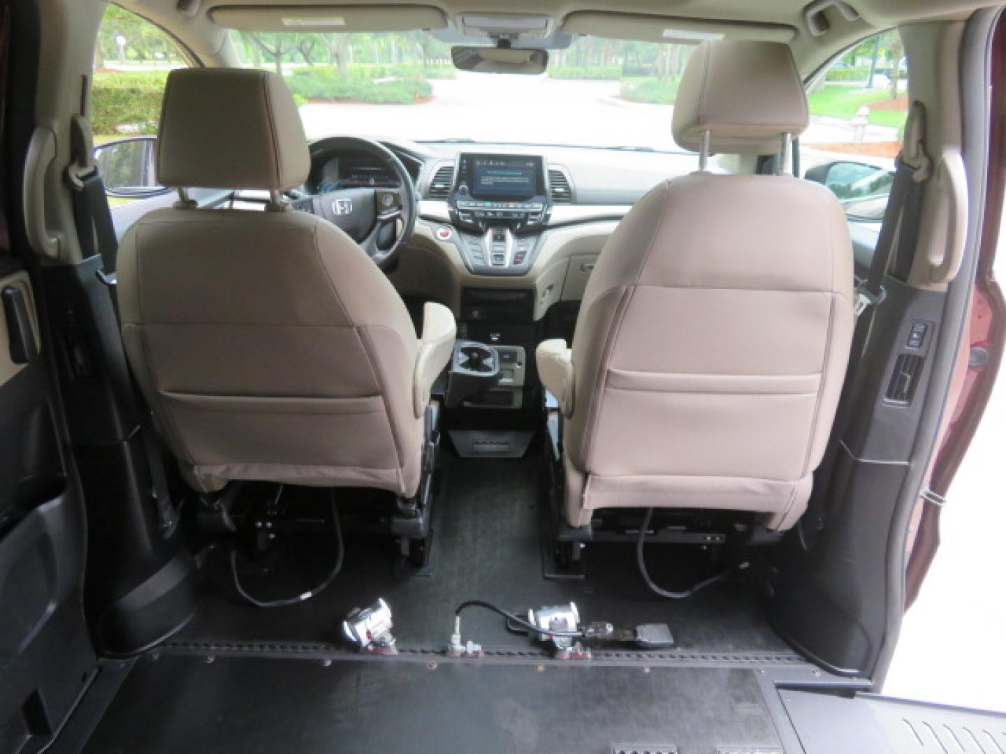 2018 Honda Odyssey EXR (5FNRL6H71JB) with an 3.5L V6 SOHC 24V engine, 6A transmission, located at 4301 Oak Circle #19, Boca Raton, FL, 33431, (954) 561-2499, 26.388472, -80.084045 - ? **2018 Honda Odyssey BraunAbility XI Wheelchair Accessible Van** ? **Quality. Reliability. Accessibility.** Looking for a dependable, low-mileage wheelchair accessible van? This **2018 Honda Odyssey BraunAbility XI** is in **excellent condition inside and out** and is ready for its next owne- Photo#47