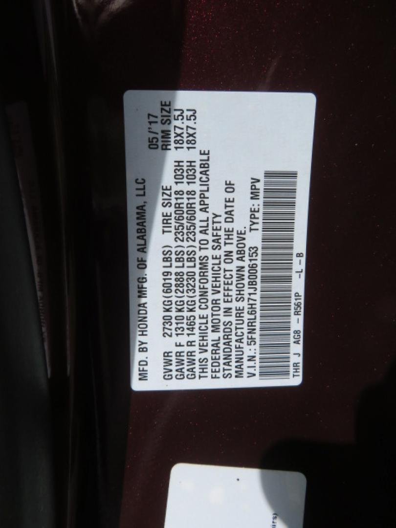 2018 Honda Odyssey EXR (5FNRL6H71JB) with an 3.5L V6 SOHC 24V engine, 6A transmission, located at 4301 Oak Circle #19, Boca Raton, FL, 33431, (954) 561-2499, 26.388472, -80.084045 - ? **2018 Honda Odyssey BraunAbility XI Wheelchair Accessible Van** ? **Quality. Reliability. Accessibility.** Looking for a dependable, low-mileage wheelchair accessible van? This **2018 Honda Odyssey BraunAbility XI** is in **excellent condition inside and out** and is ready for its next owne- Photo#65