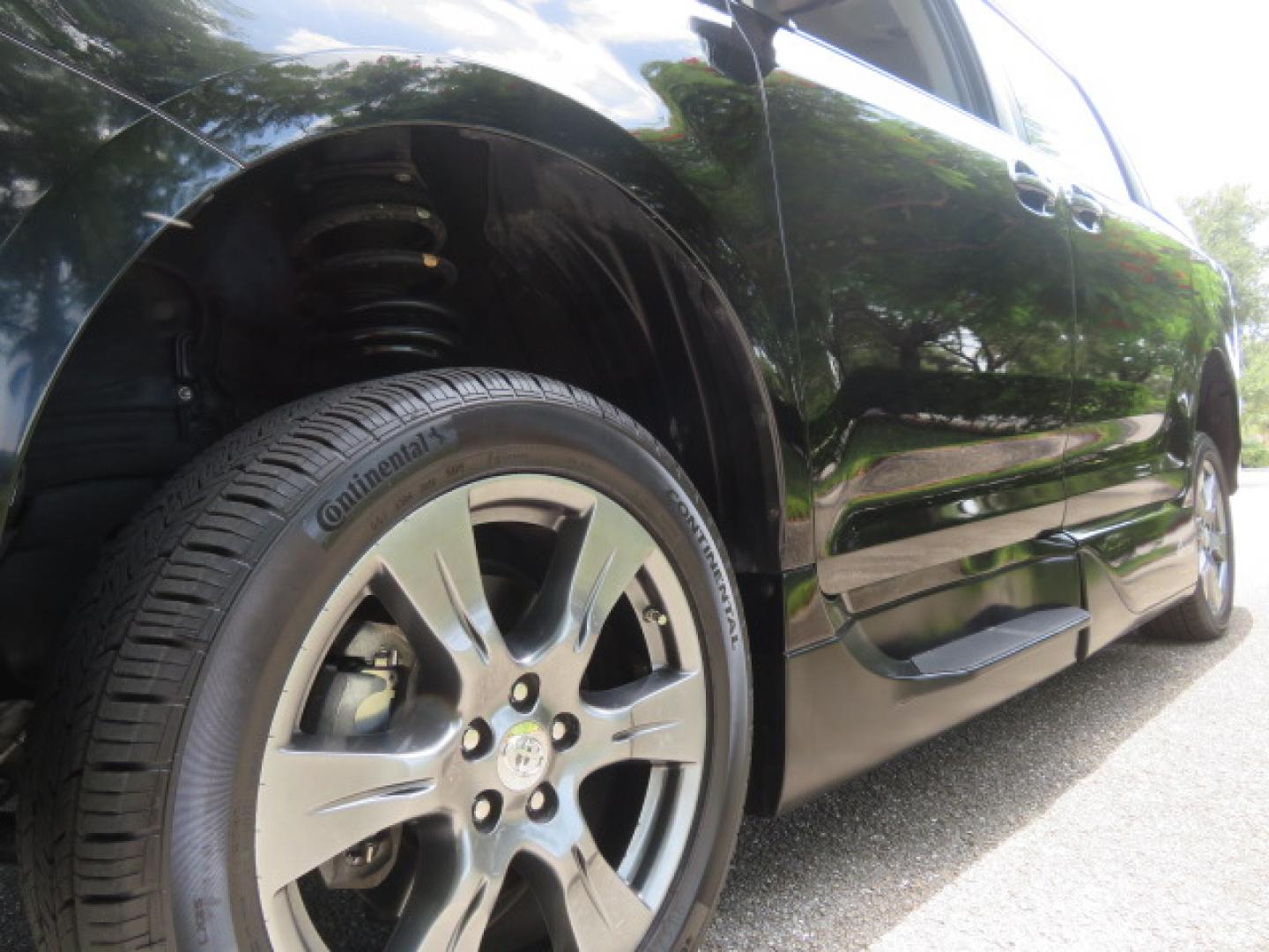 2017 Black /Black Toyota Sienna SE 8-Passenger (5TDXZ3DC2HS) with an 3.5L V6 EFI DOHC 24V engine, 8A transmission, located at 4301 Oak Circle #19, Boca Raton, FL, 33431, (954) 561-2499, 26.388472, -80.084045 - You are looking at Gorgeous Low Mileage Black on Black Garage Kept 2017 Toyota Sienna SE Sport Handicap Van Wheelchair Van VMI Conversion Van with 21K Original Miles, Power Side Entry Ramp with Kneeling Van Function, Q Straint Tie Down System. Quick Release Front Seats, Driver's Transfer Seat, Hand- Photo#35