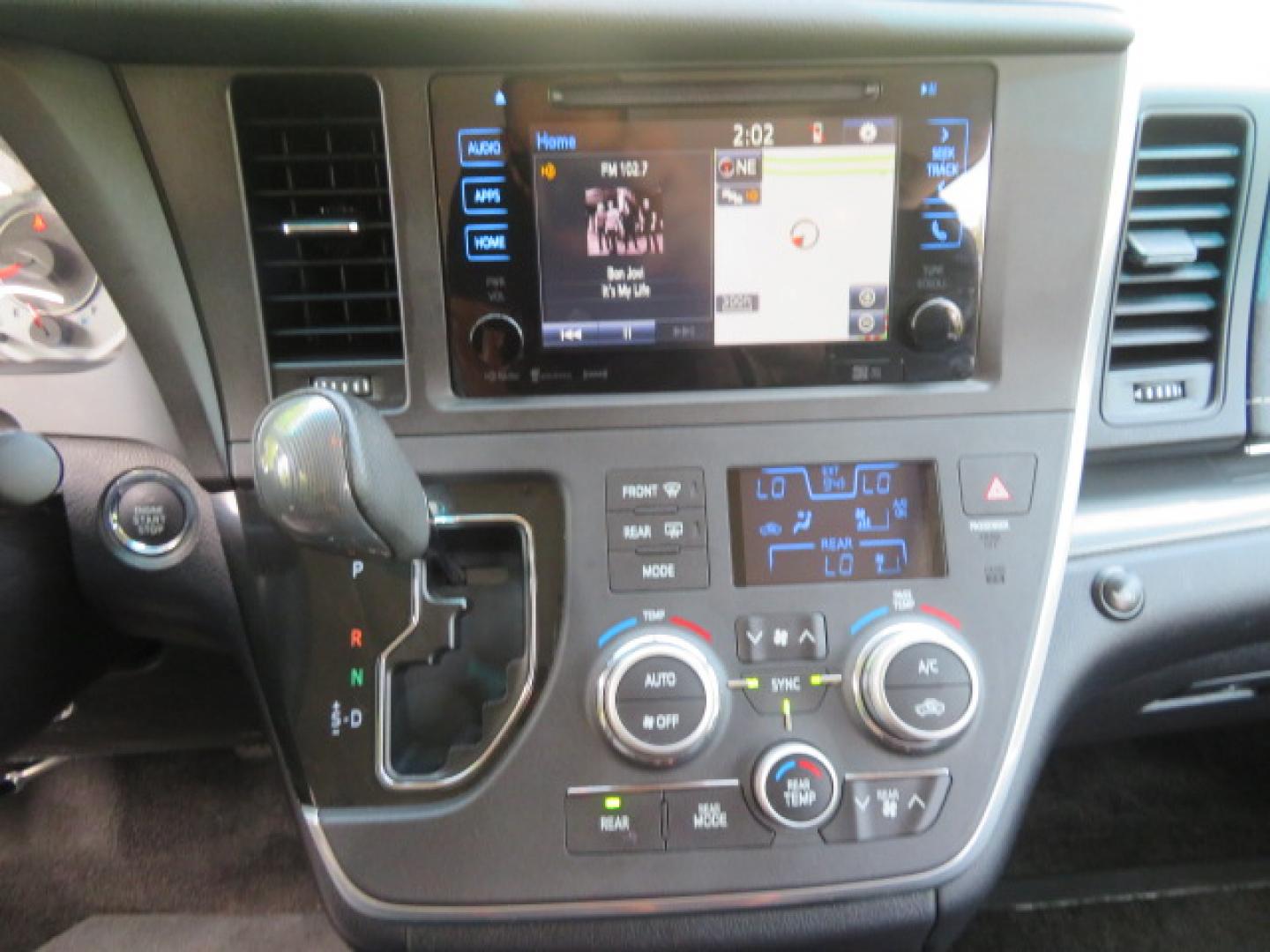 2017 Black /Black Toyota Sienna SE 8-Passenger (5TDXZ3DC2HS) with an 3.5L V6 EFI DOHC 24V engine, 8A transmission, located at 4301 Oak Circle #19, Boca Raton, FL, 33431, (954) 561-2499, 26.388472, -80.084045 - You are looking at Gorgeous Low Mileage Black on Black Garage Kept 2017 Toyota Sienna SE Sport Handicap Van Wheelchair Van VMI Conversion Van with 21K Original Miles, Power Side Entry Ramp with Kneeling Van Function, Q Straint Tie Down System. Quick Release Front Seats, Driver's Transfer Seat, Hand- Photo#63