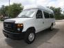 2011 White /Gray Ford E-Series Van E-350 Super Duty Extended (1FTSS3EL3BD) with an 5.4L V8 SOHC 16V engine, located at 4301 Oak Circle #19, Boca Raton, FL, 33431, (954) 561-2499, 26.388472, -80.084045- Photo#14