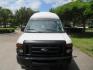 2011 White /Gray Ford E-Series Van E-350 Super Duty Extended (1FTSS3EL3BD) with an 5.4L V8 SOHC 16V engine, located at 4301 Oak Circle #19, Boca Raton, FL, 33431, (954) 561-2499, 26.388472, -80.084045- Photo#22