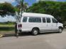 2011 White /Gray Ford E-Series Van E-350 Super Duty Extended (1FTSS3EL3BD) with an 5.4L V8 SOHC 16V engine, located at 4301 Oak Circle #19, Boca Raton, FL, 33431, (954) 561-2499, 26.388472, -80.084045- Photo#41