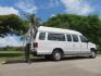 2011 White /Gray Ford E-Series Van E-350 Super Duty Extended (1FTSS3EL3BD) with an 5.4L V8 SOHC 16V engine, located at 4301 Oak Circle #19, Boca Raton, FL, 33431, (954) 561-2499, 26.388472, -80.084045- Photo#0